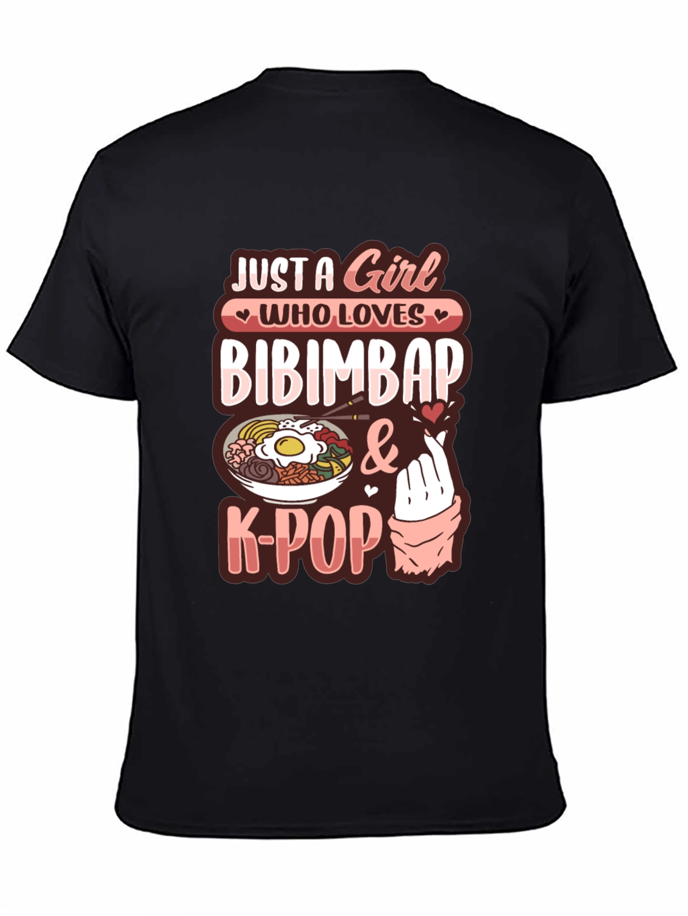 Bibimbap & K-Pop Girls T-Shirt