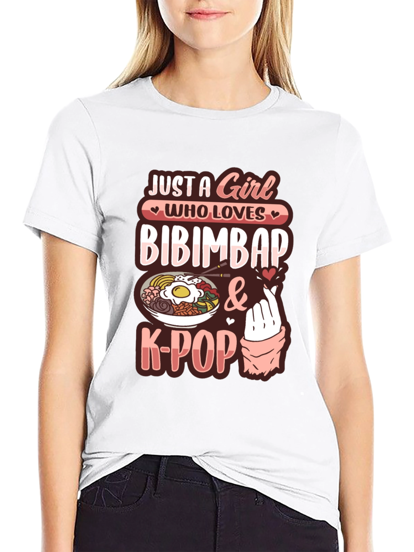 Bibimbap & K-Pop Girls T-Shirt