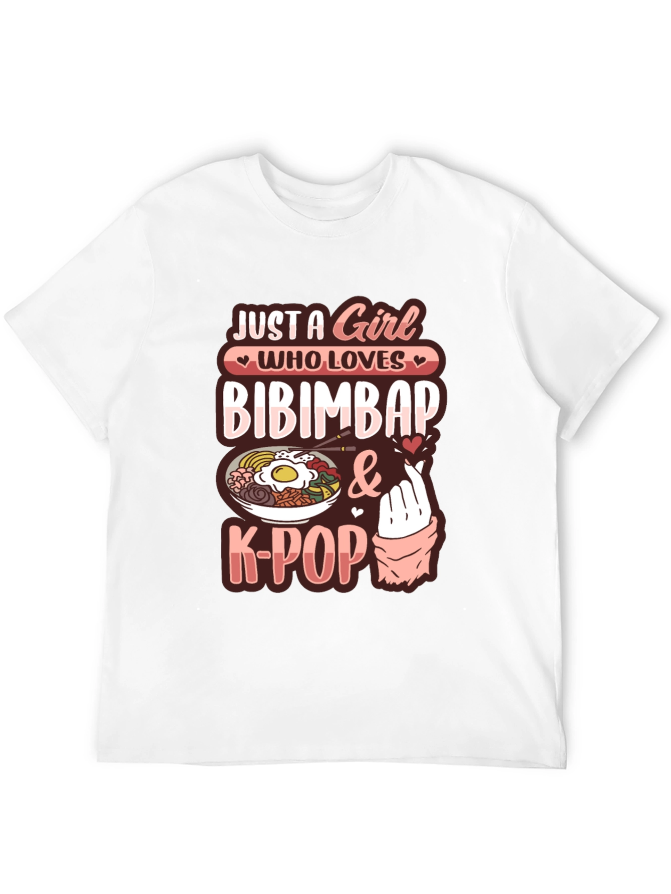 Bibimbap & K-Pop Girls T-Shirt