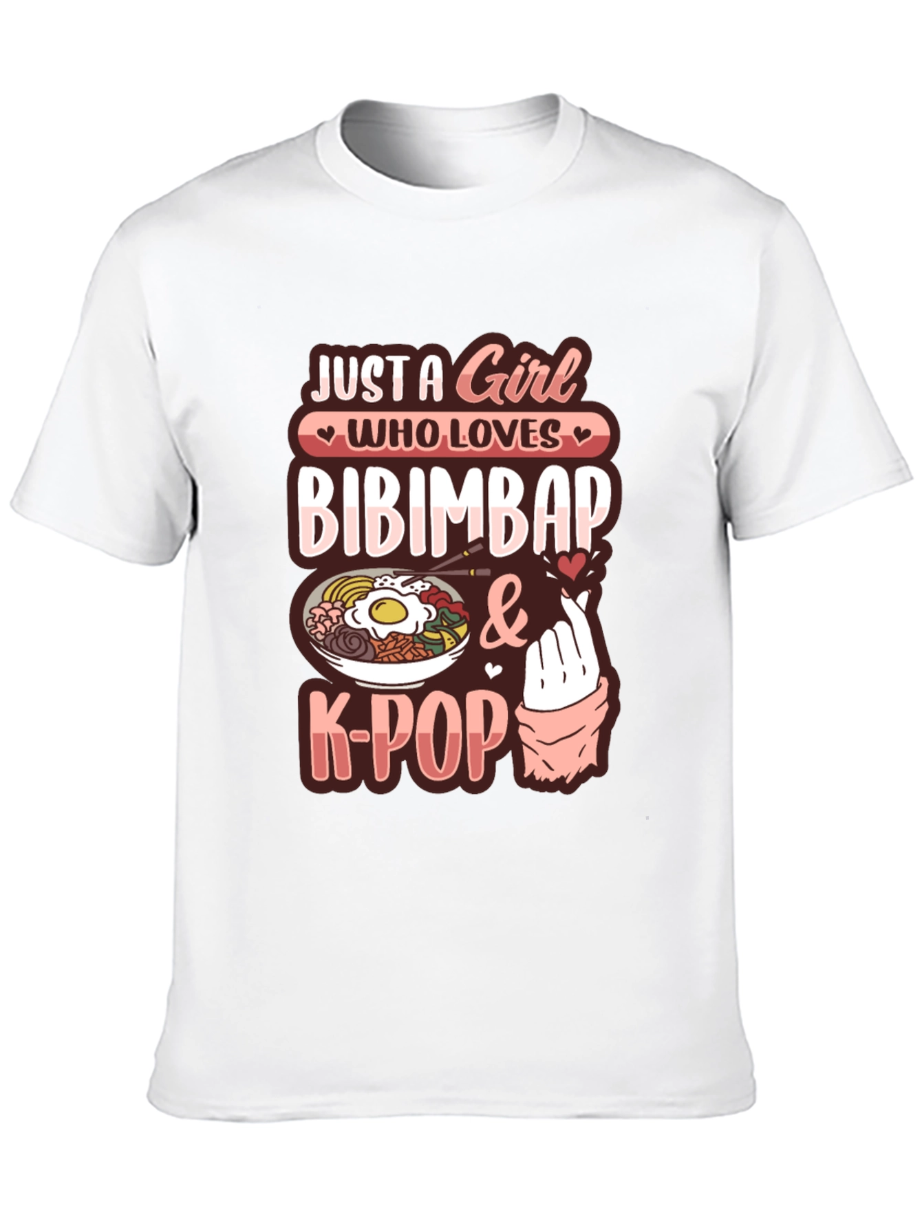 Bibimbap & K-Pop Girls T-Shirt