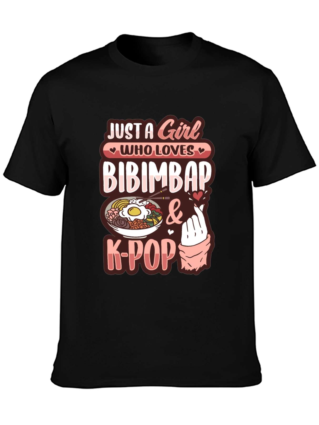 Bibimbap & K-Pop Girls T-Shirt