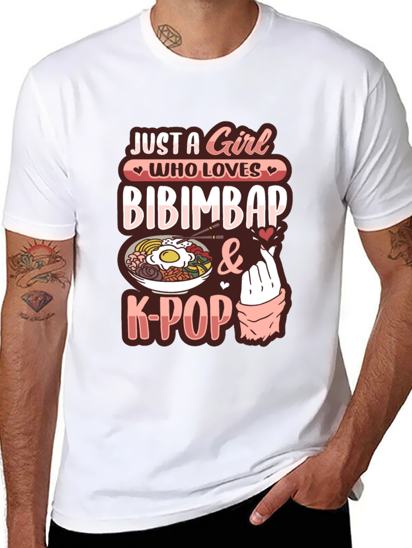 Bibimbap & K-Pop Girls T-Shirt