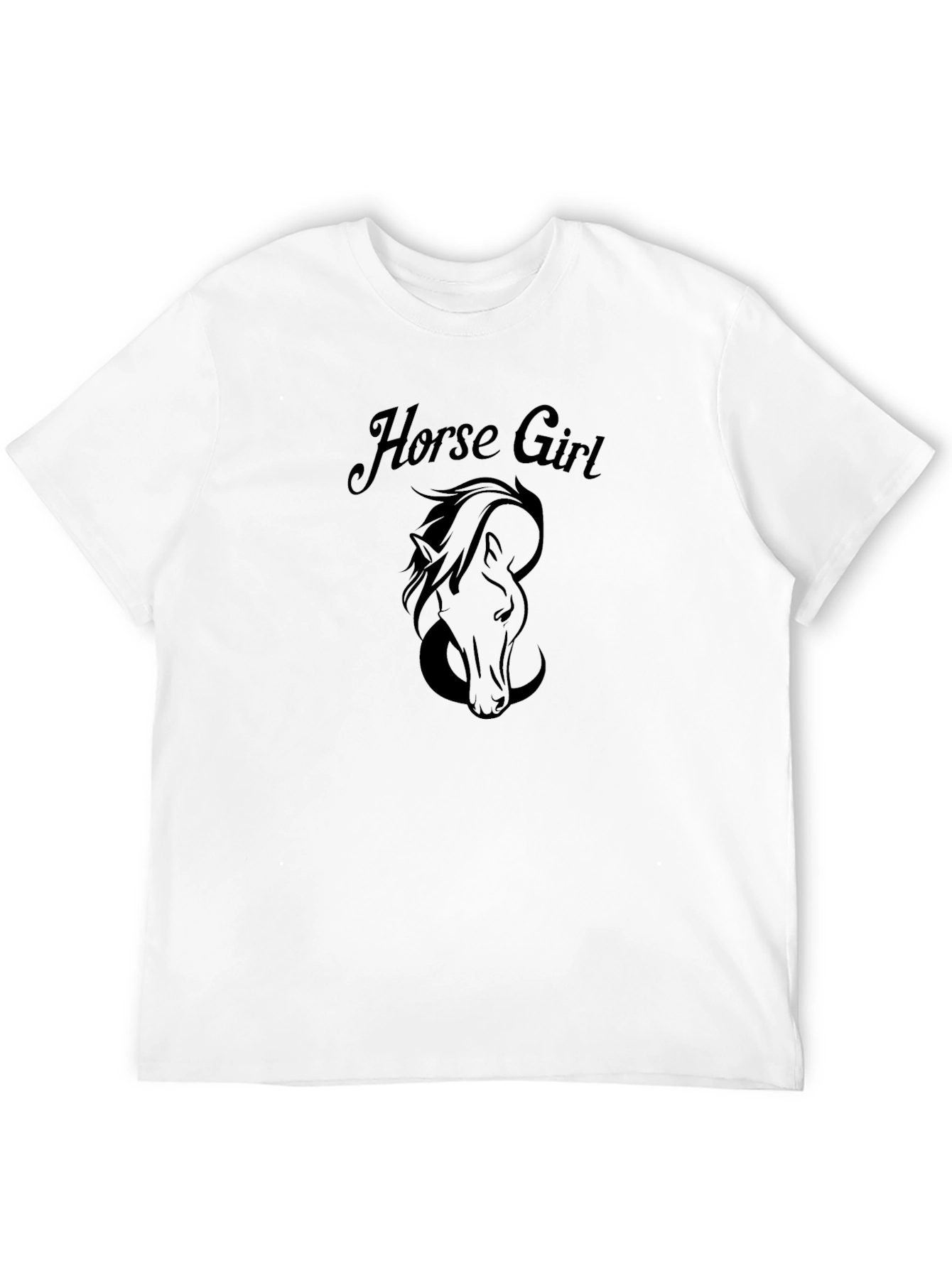 Horse Girl T-Shirt - Equestrian Style Tee