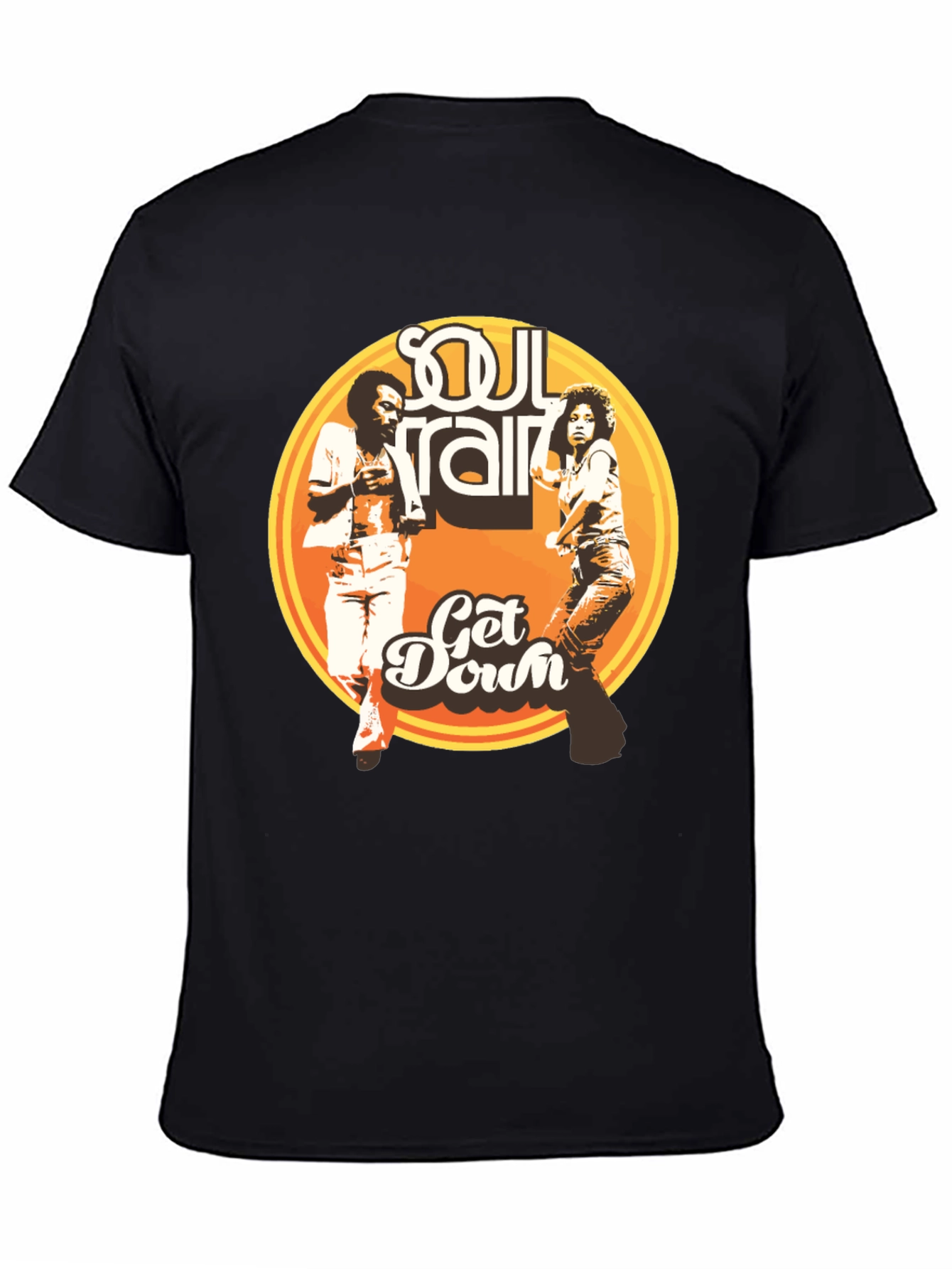 Soul Train Get Down Black T-Shirt