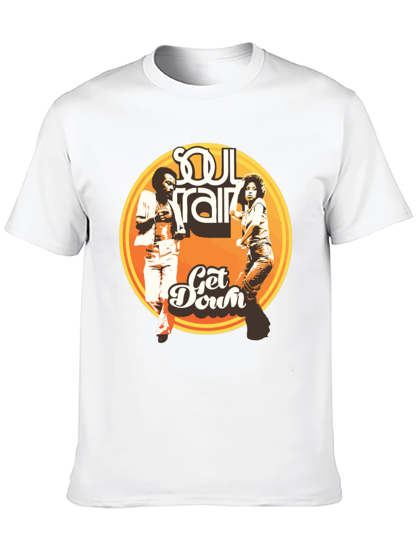 Soul Train Get Down Black T-Shirt
