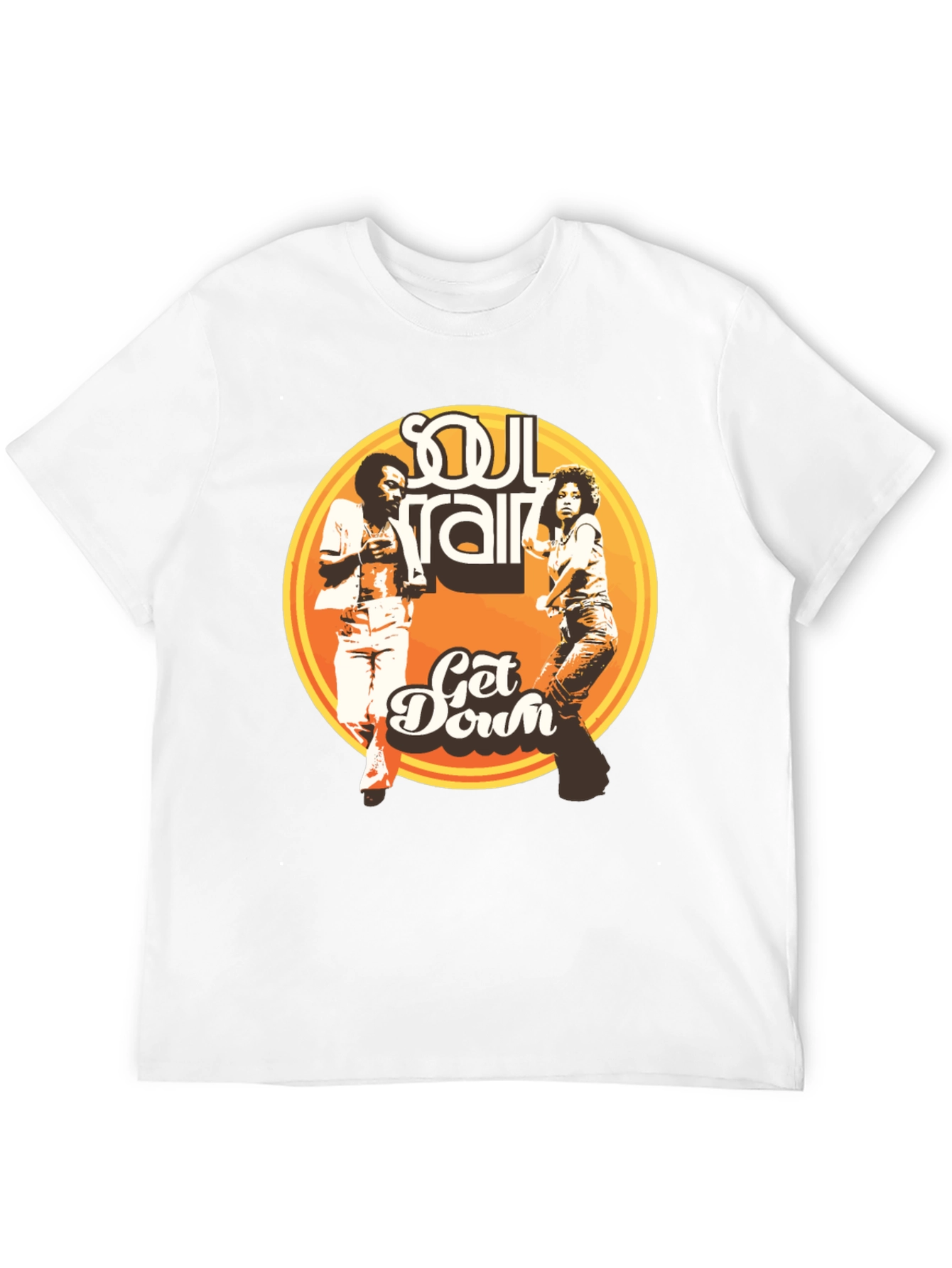 Soul Train Get Down Black T-Shirt