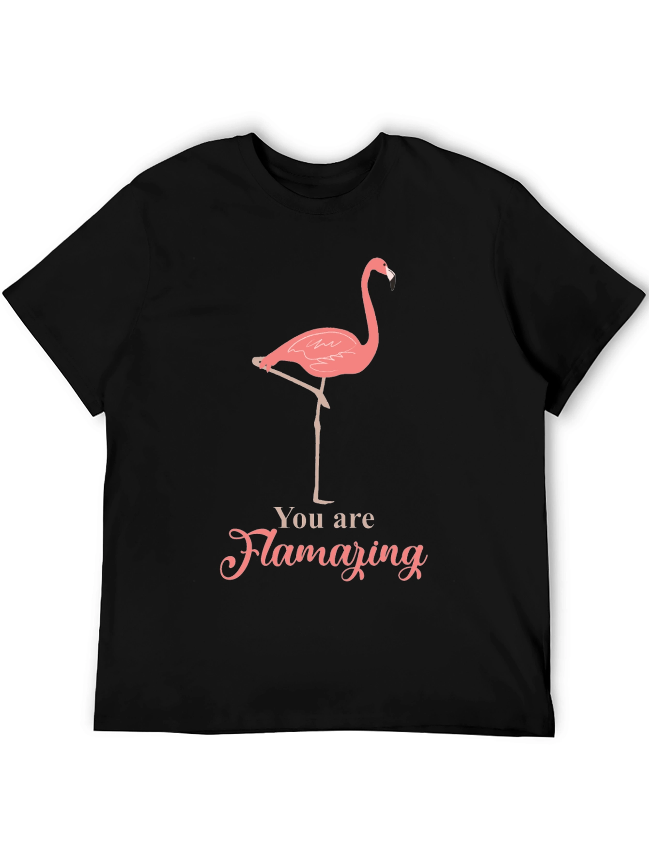 Flamazing Flamingo Graphic T-Shirt