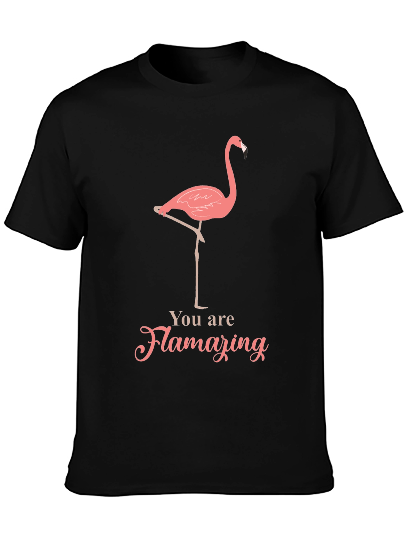 Flamazing Flamingo Graphic T-Shirt
