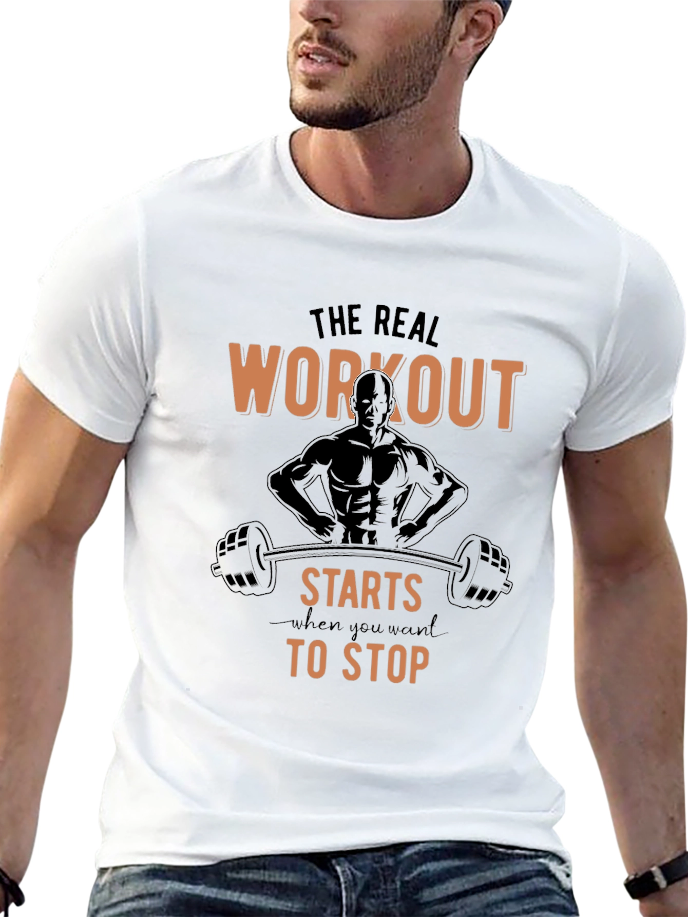 Workout Starts When You Want to Stop T-Shirt