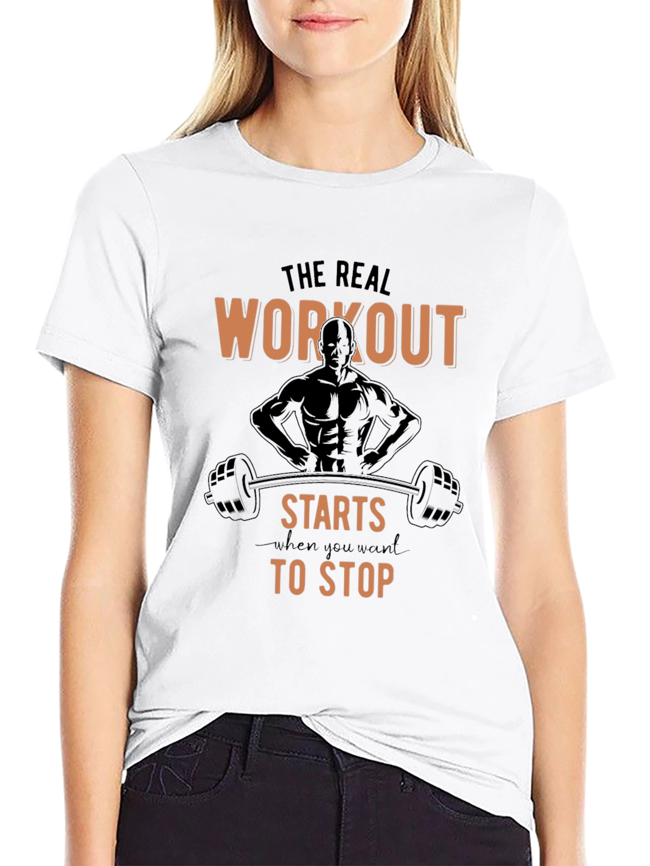 Workout Starts When You Want to Stop T-Shirt