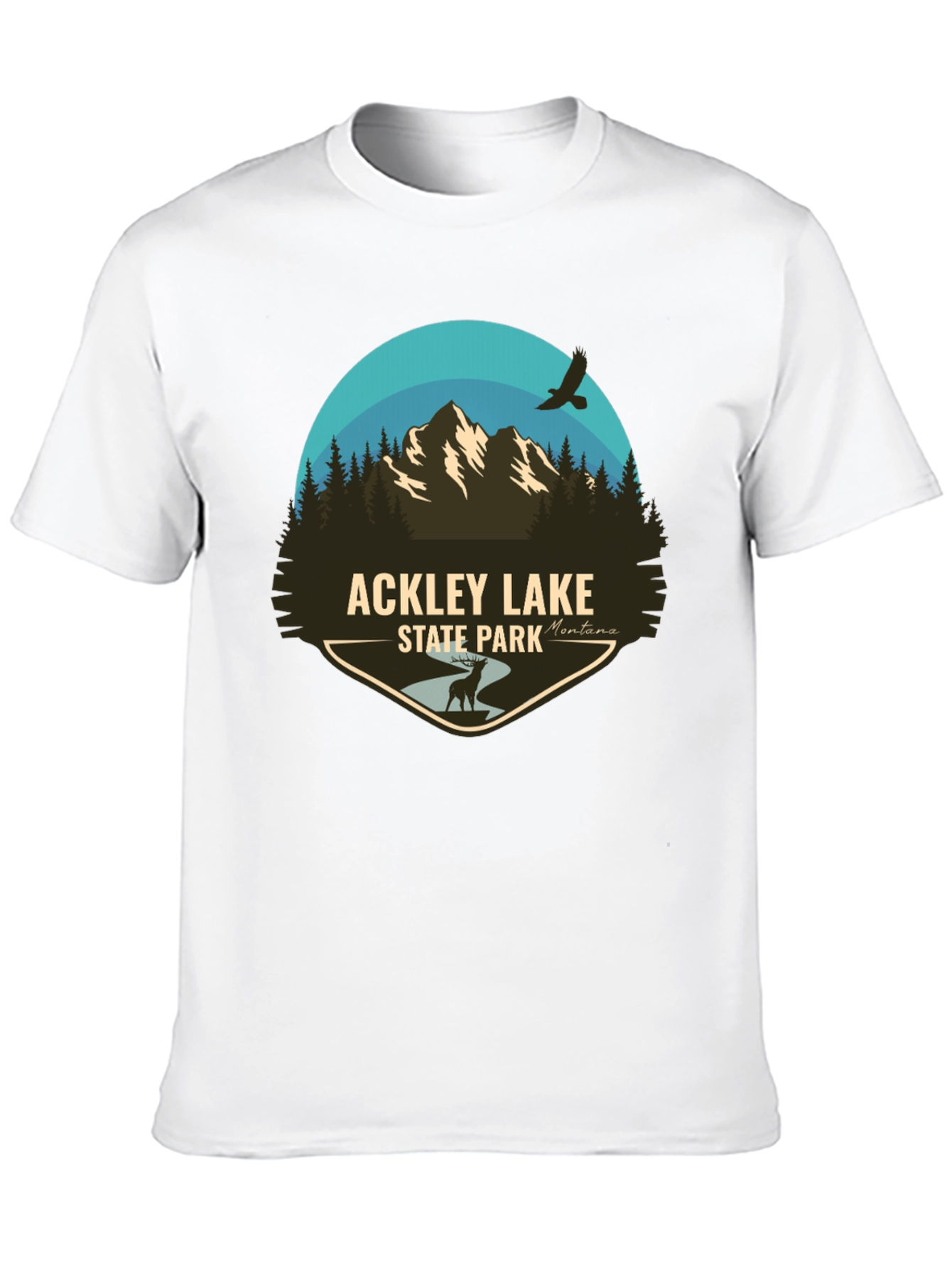 Ackley Lake State Park Graphic T-Shirt