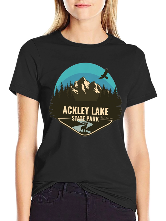 Ackley Lake State Park Graphic T-Shirt