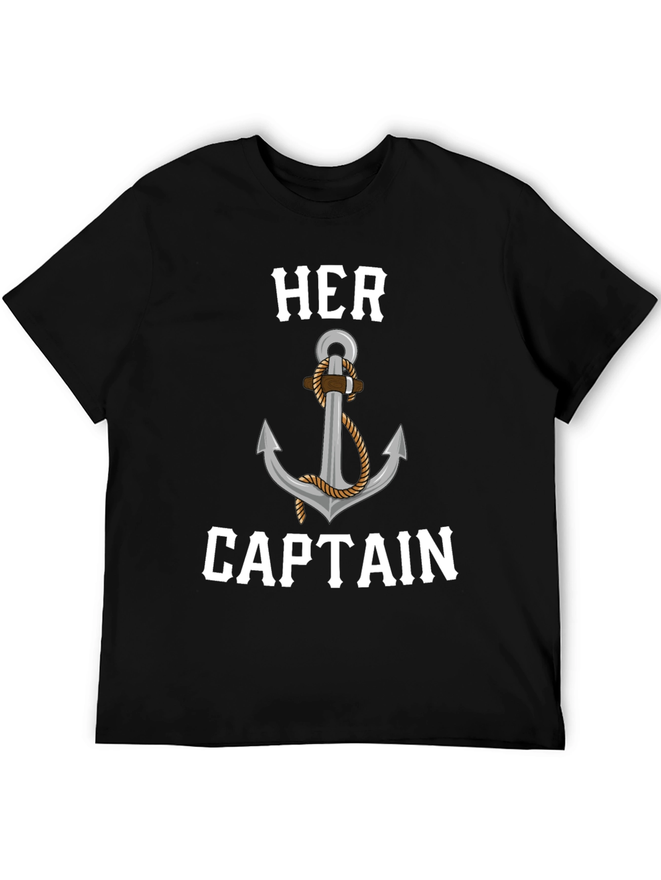 Her Captain Anchor Graphic T-Shirt