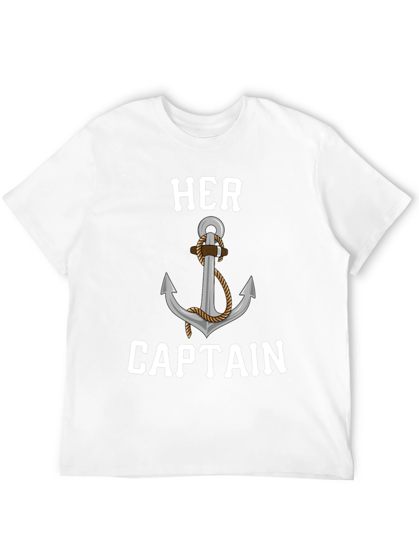 Her Captain Anchor Graphic T-Shirt