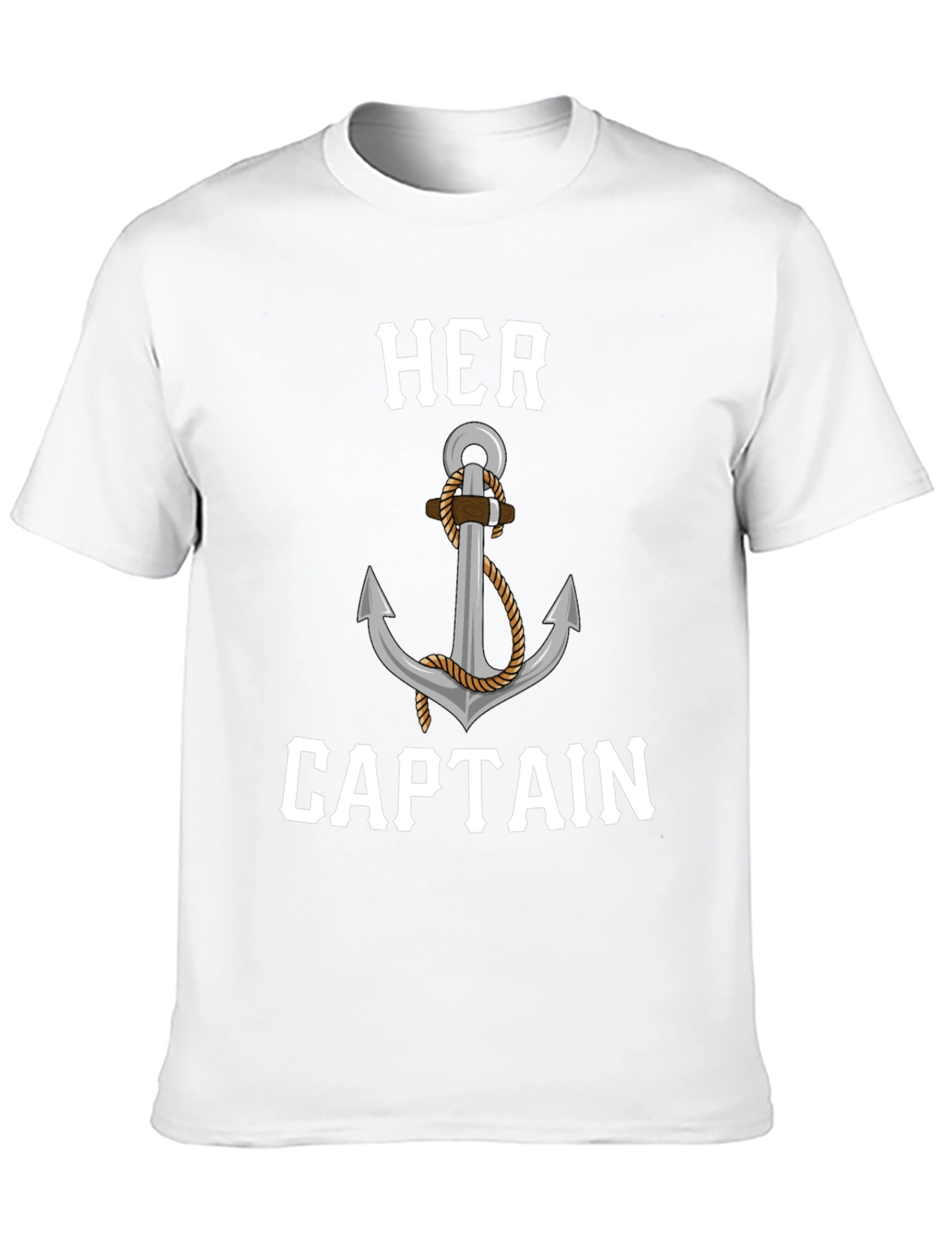 Her Captain Anchor Graphic T-Shirt
