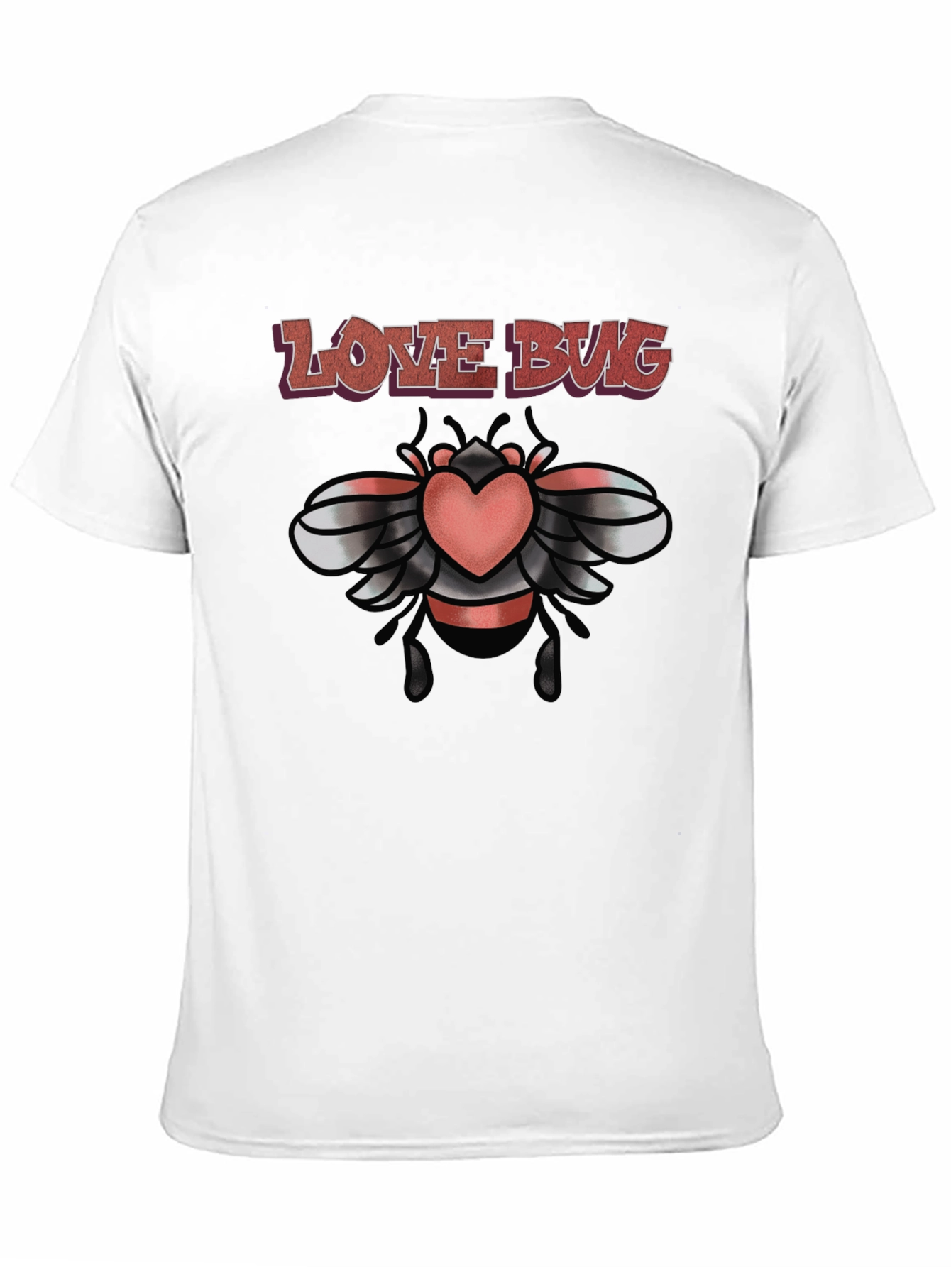 Love Bug Graphic Tee - Trendy Design