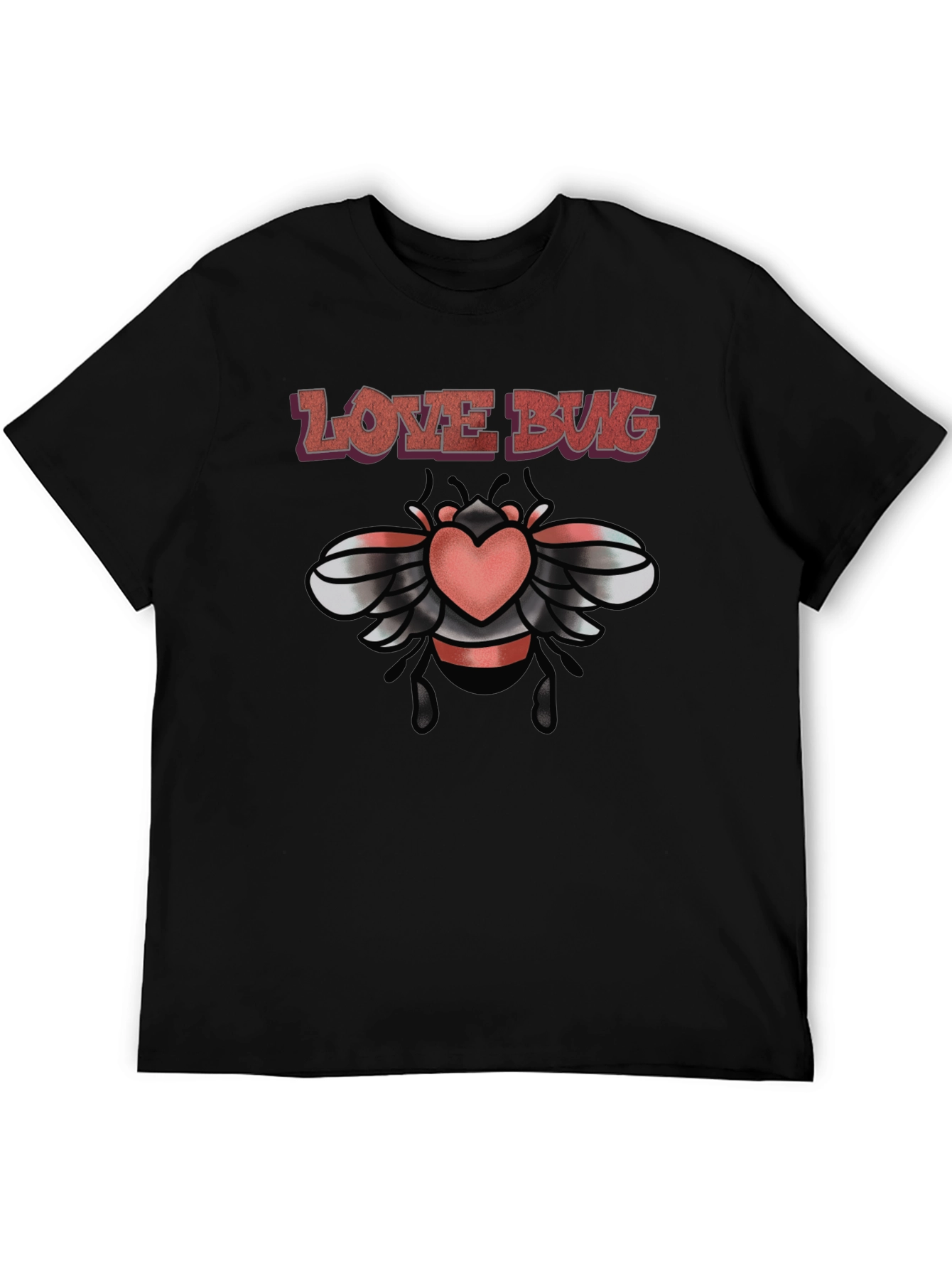 Love Bug Graphic Tee - Trendy Design