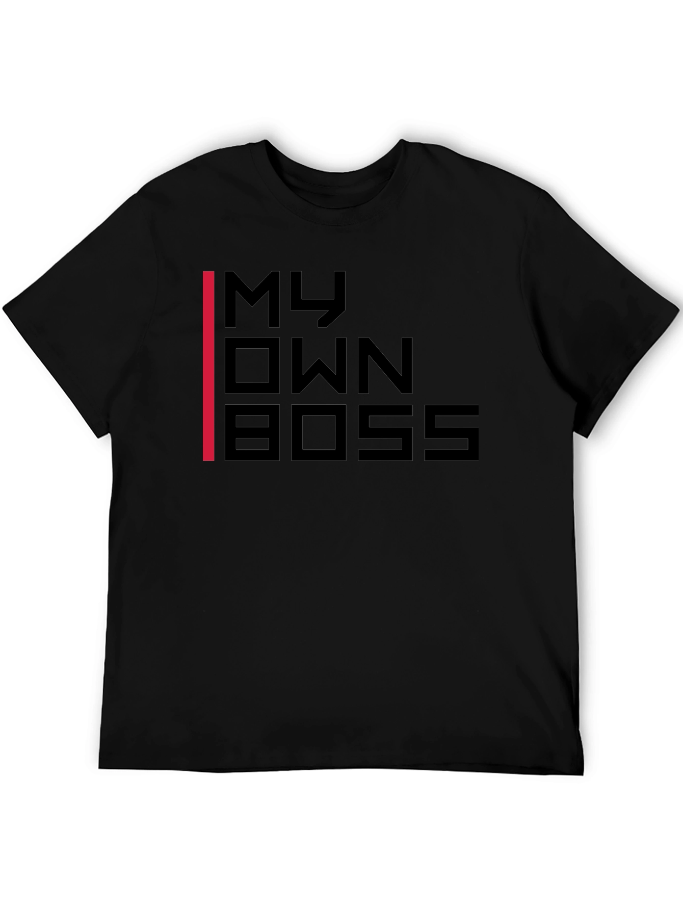 My Own Boss Graphic Tee - Black