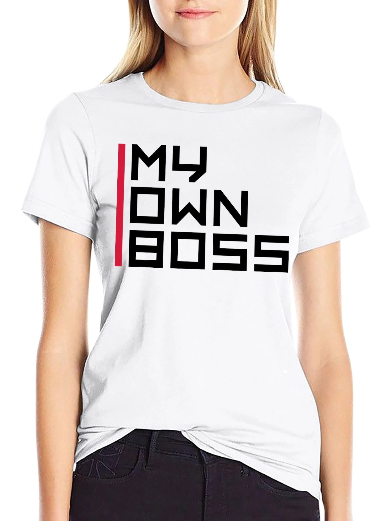 My Own Boss Graphic Tee - Black