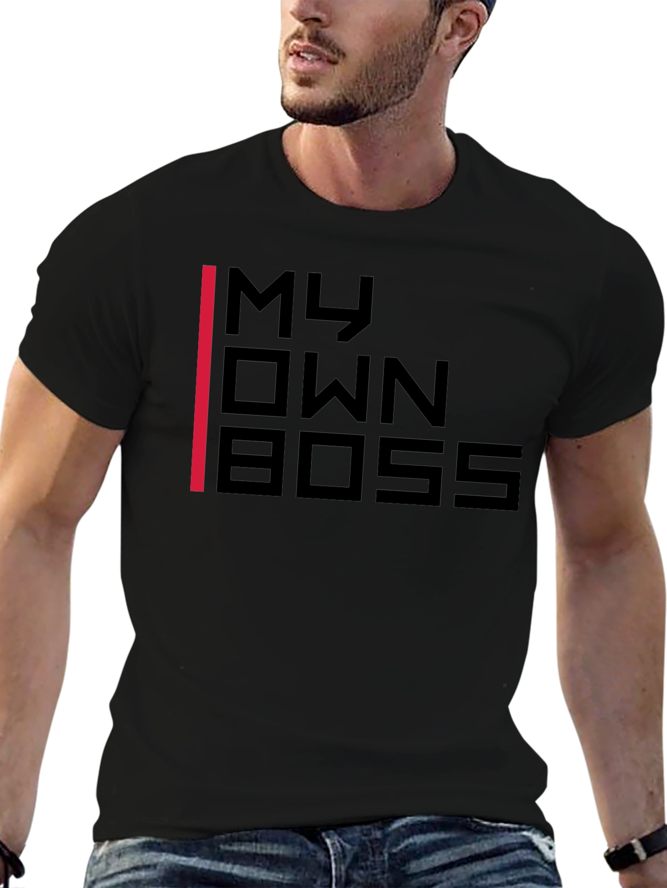 My Own Boss Graphic Tee - Black