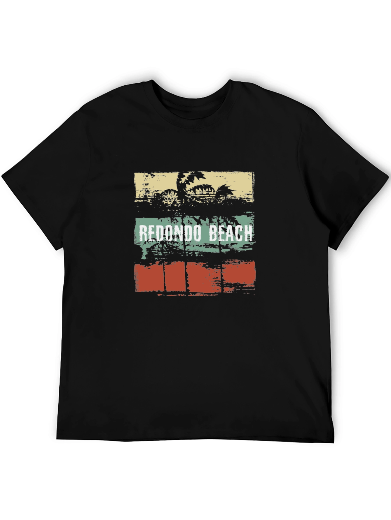Redondo Beach Palm Tree Graphic T-Shirt