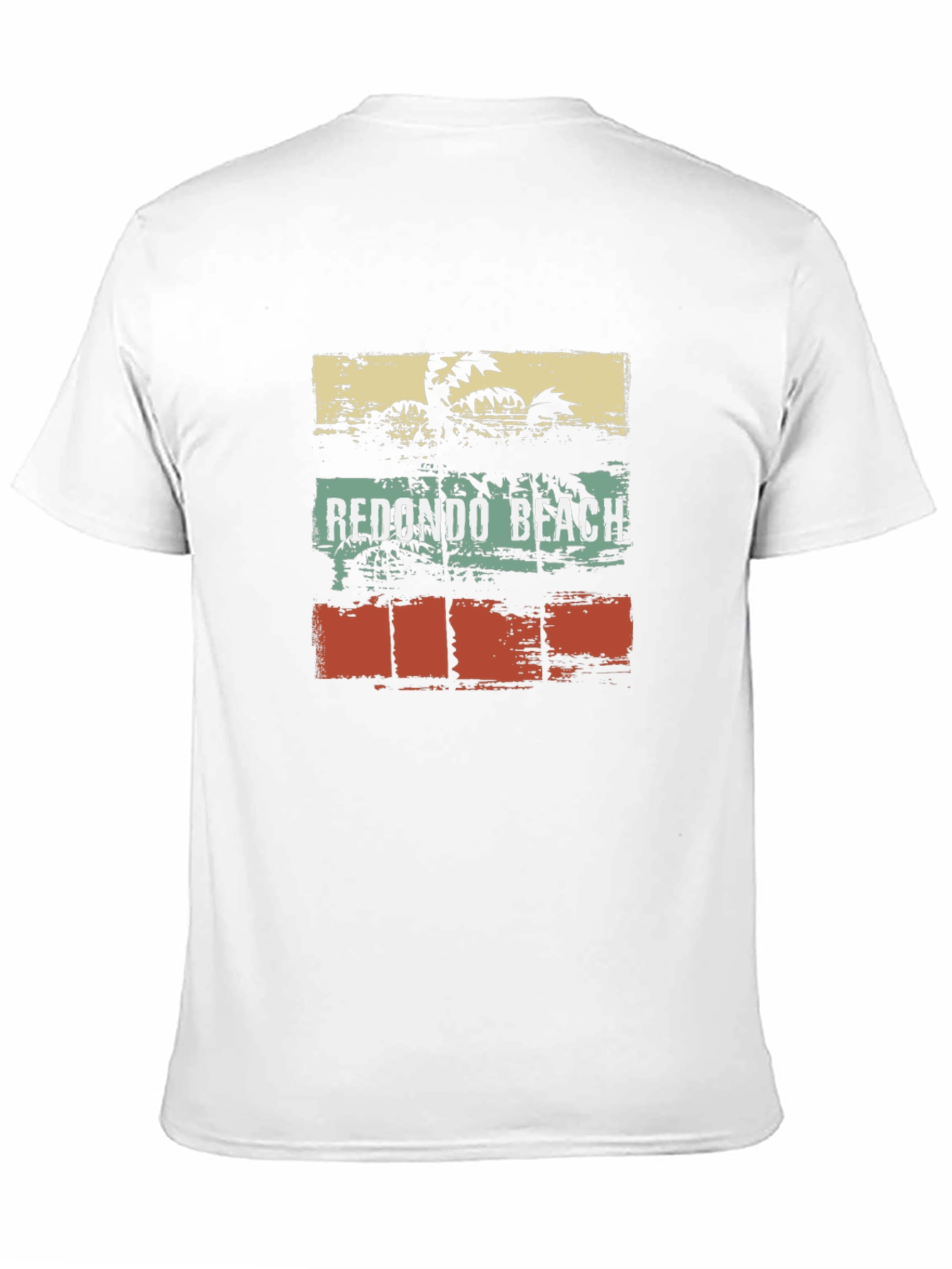 Redondo Beach Palm Tree Graphic T-Shirt