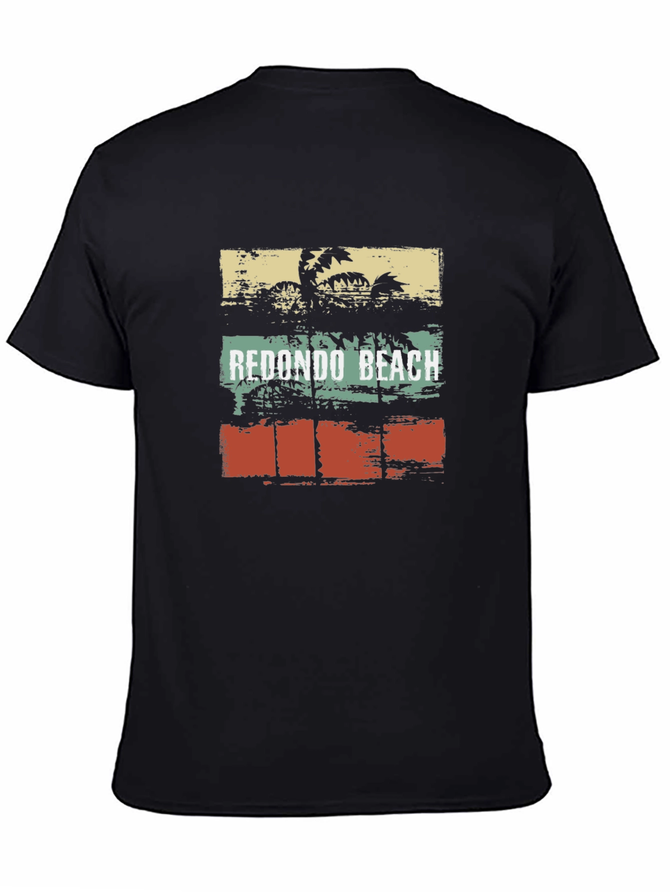 Redondo Beach Palm Tree Graphic T-Shirt