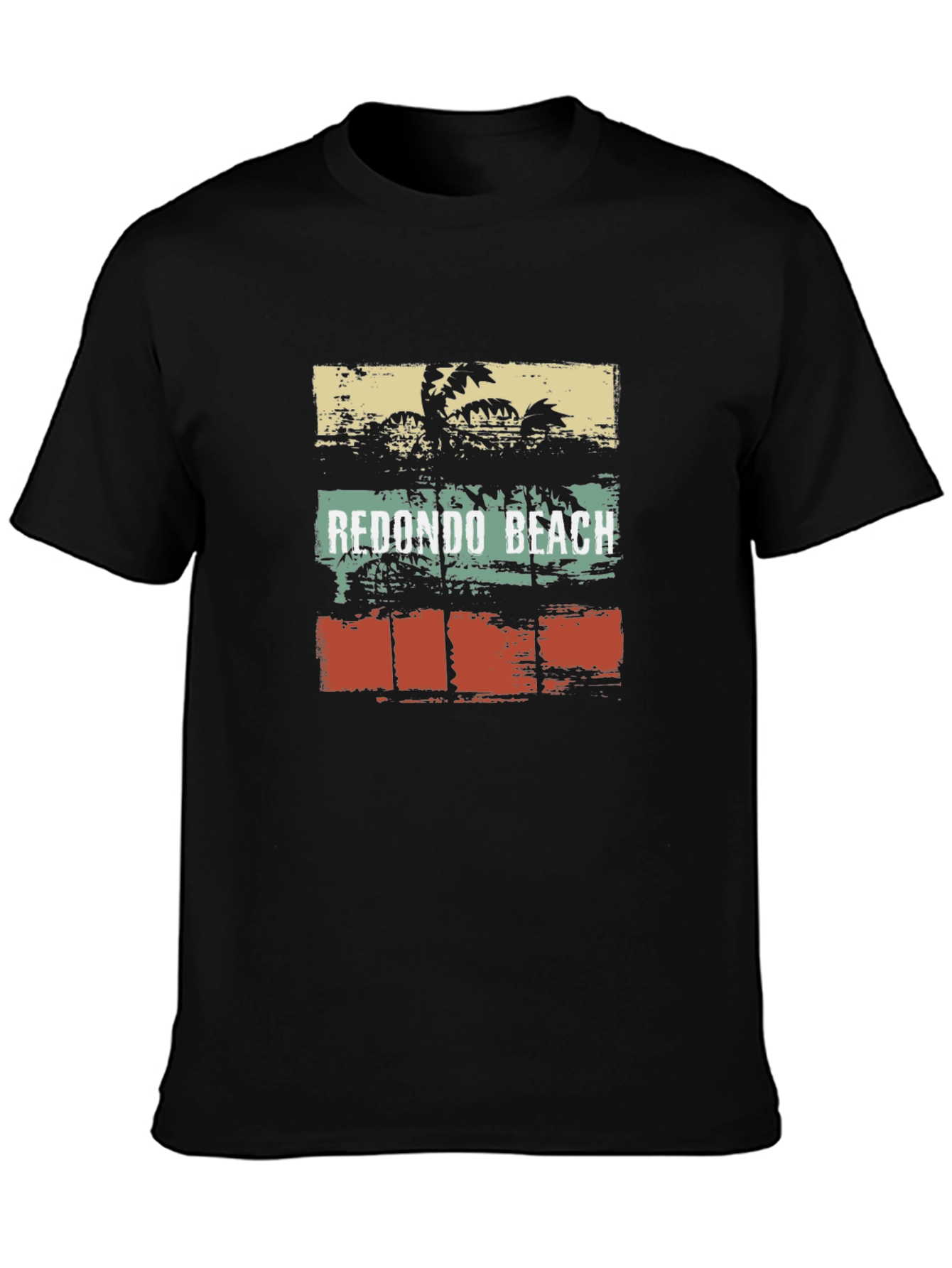 Redondo Beach Palm Tree Graphic T-Shirt