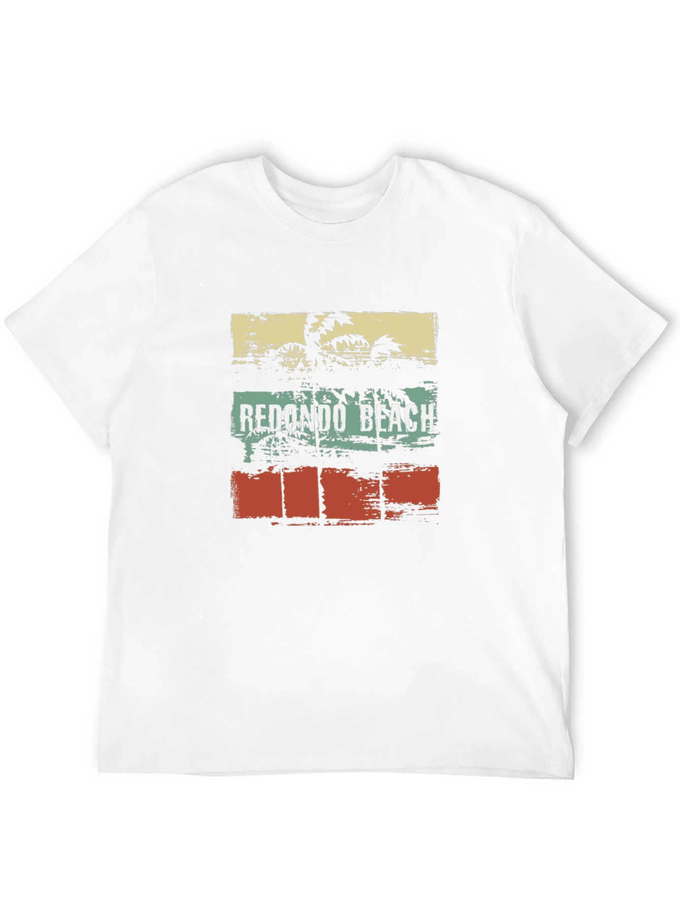 Redondo Beach Palm Tree Graphic T-Shirt
