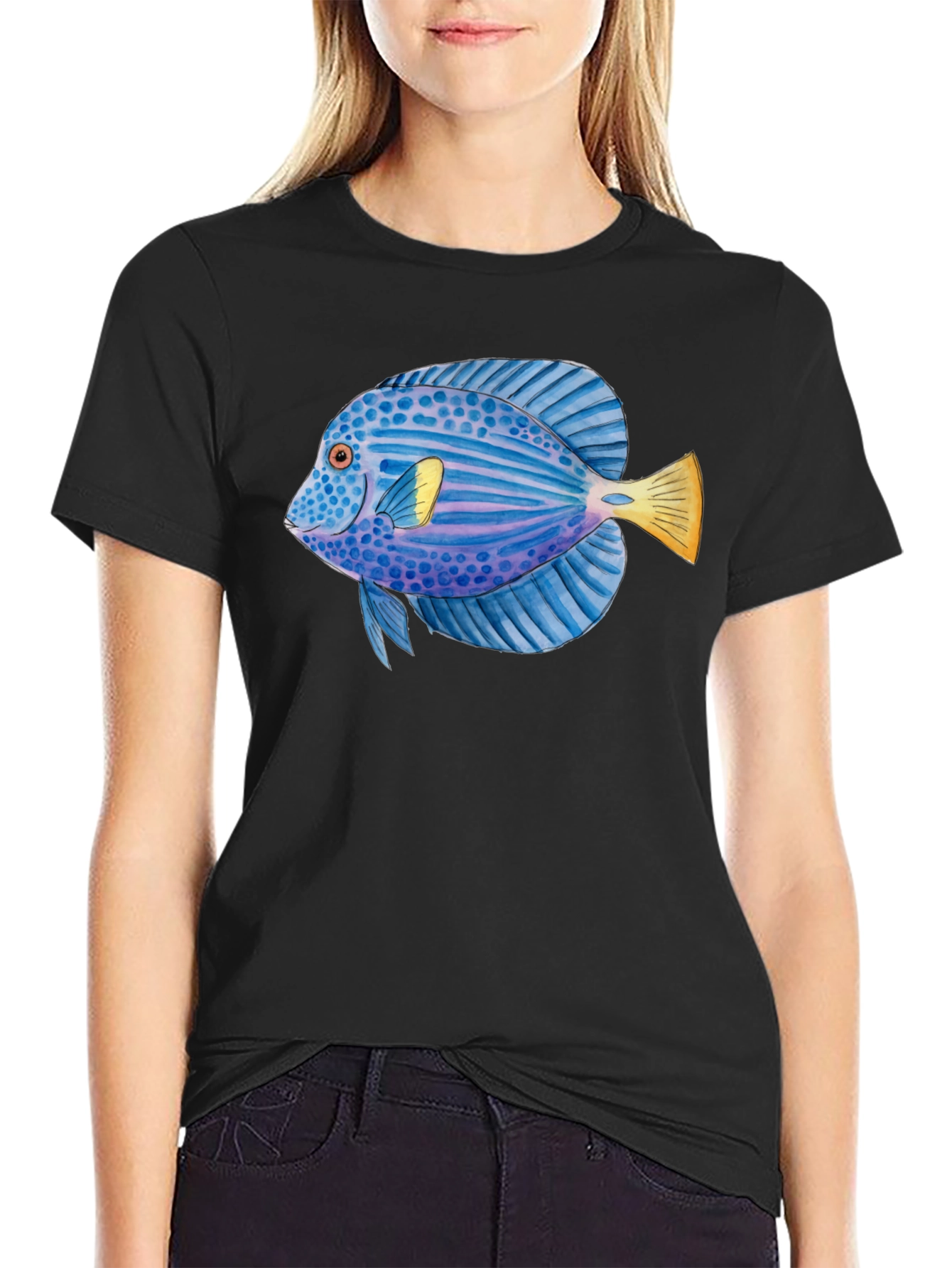 Cool Fish Graphic T-Shirt