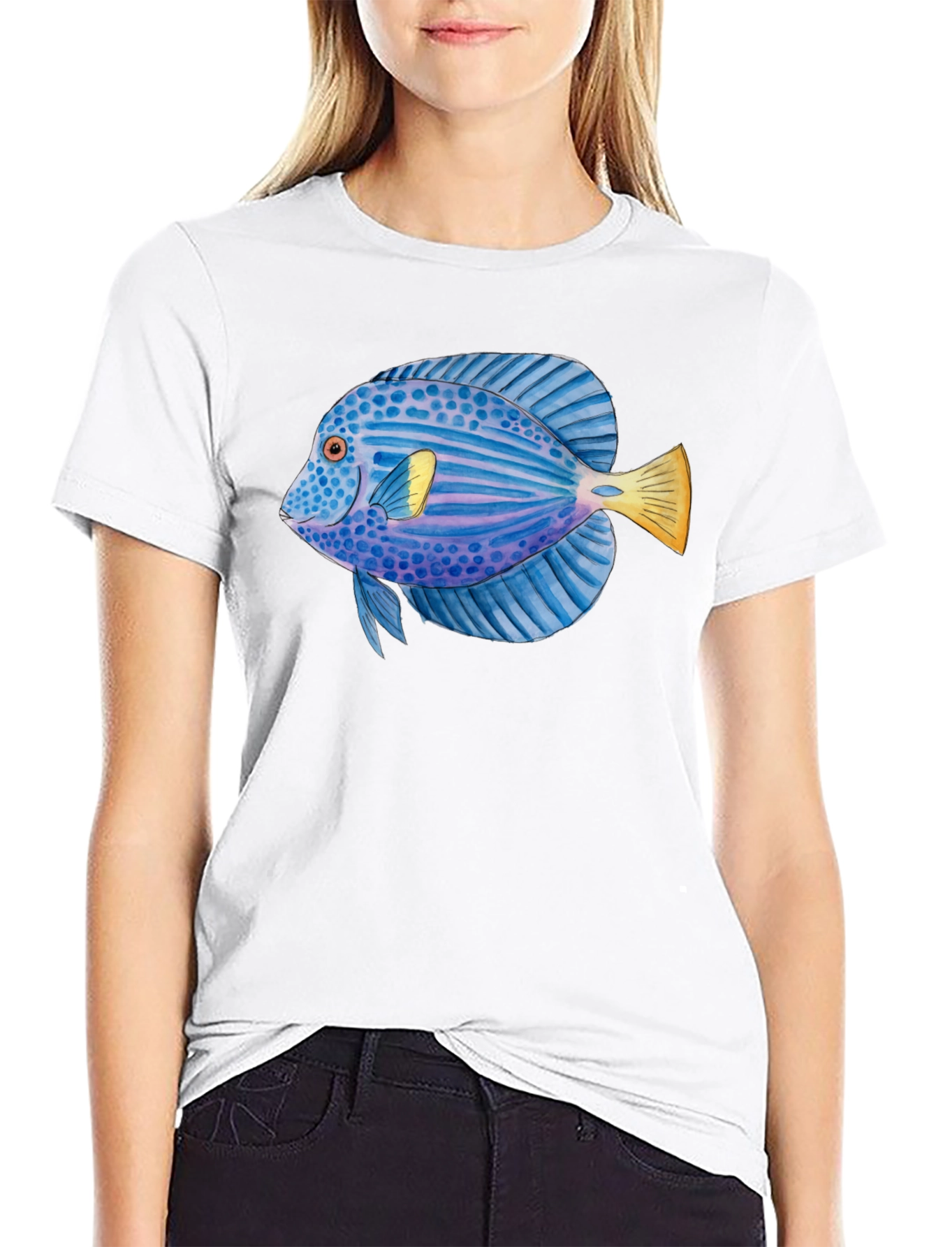 Cool Fish Graphic T-Shirt