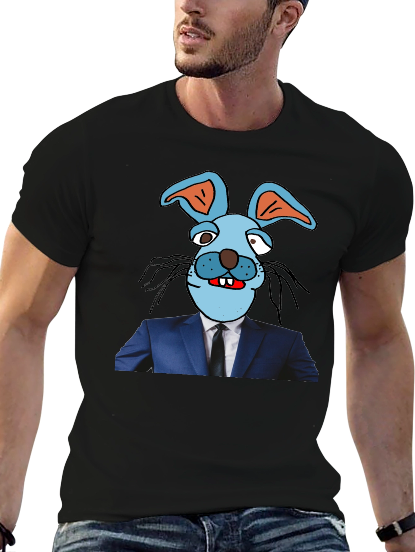 Rabbit Man Graphic Tee