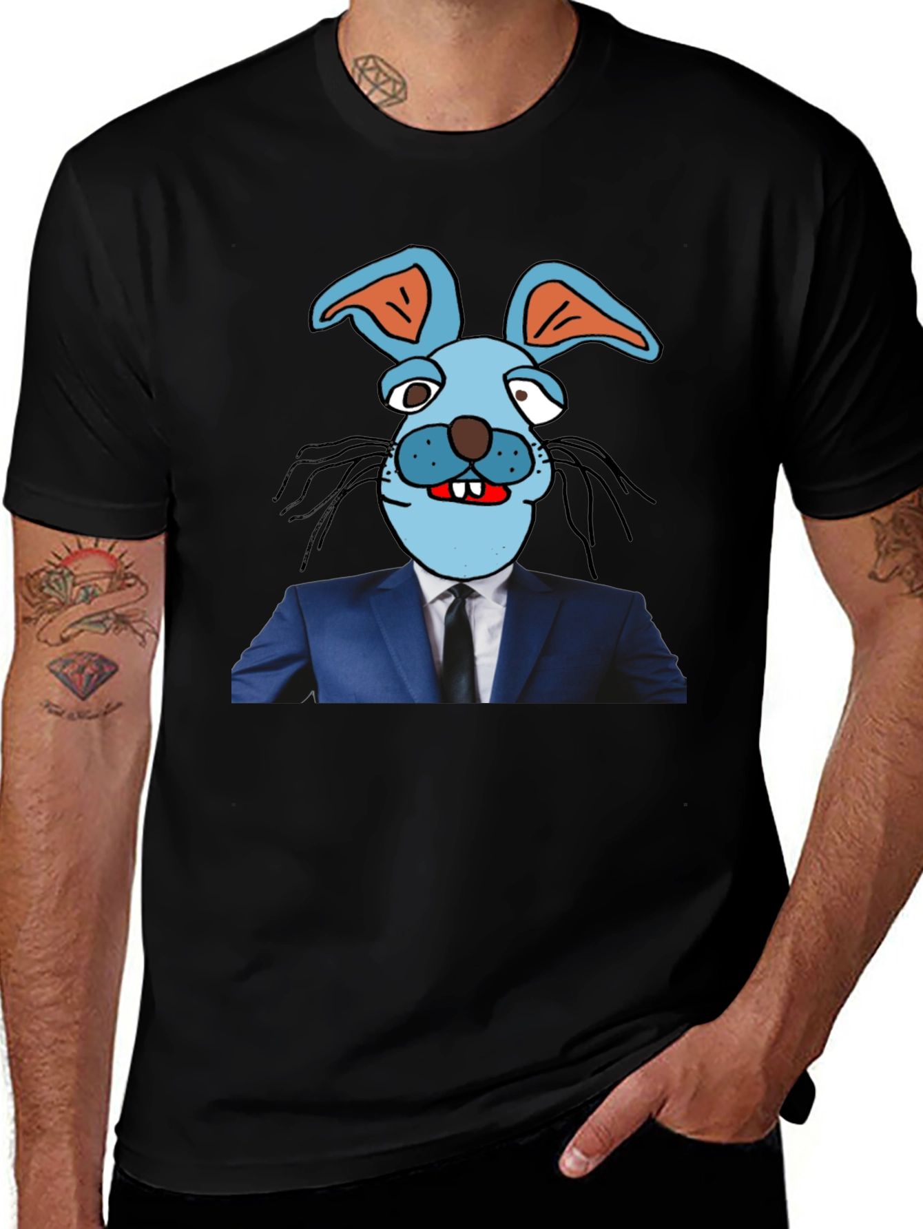 Rabbit Man Graphic Tee