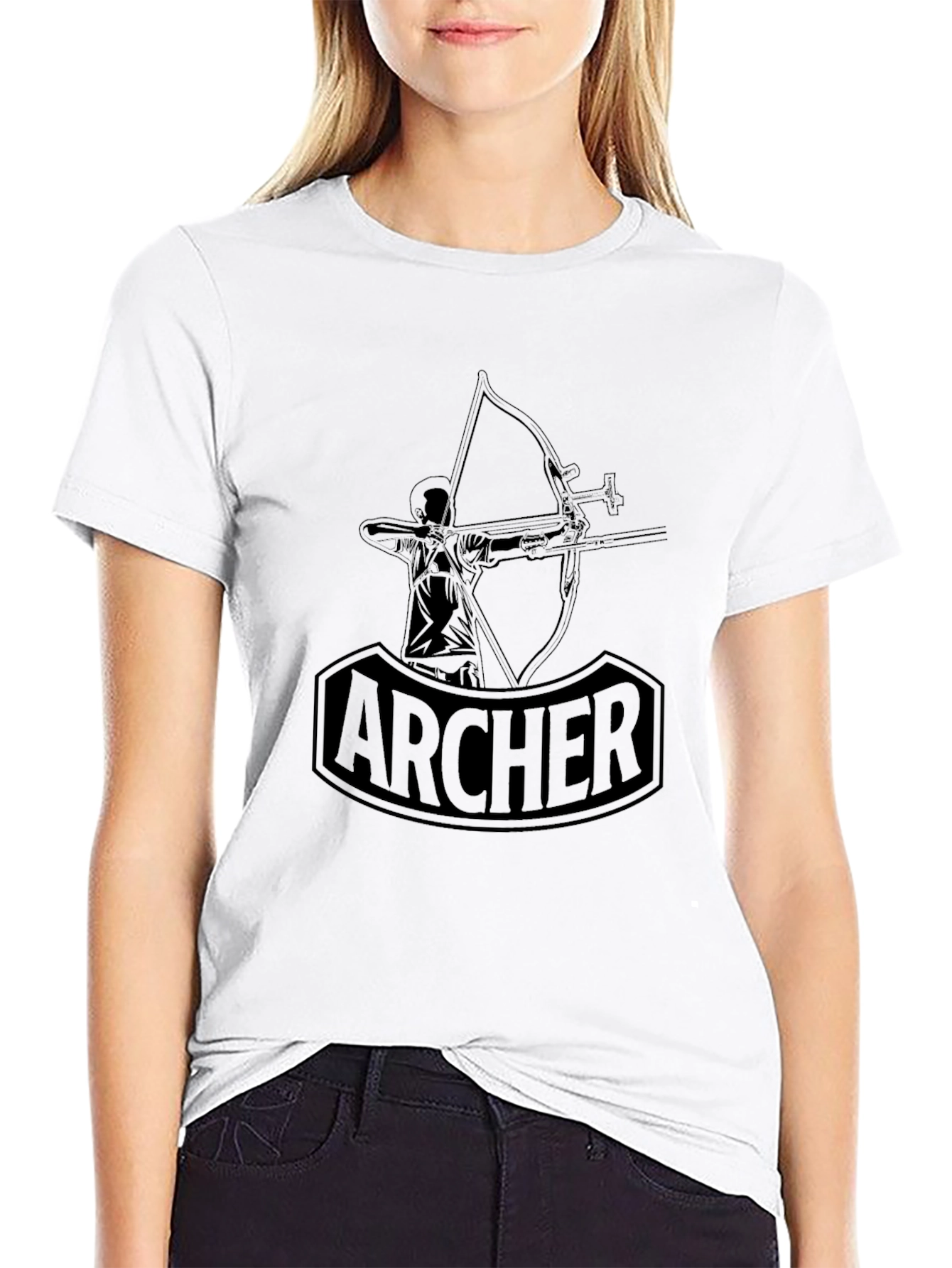 Archer Graphic Tee - Black Archery T-Shirt