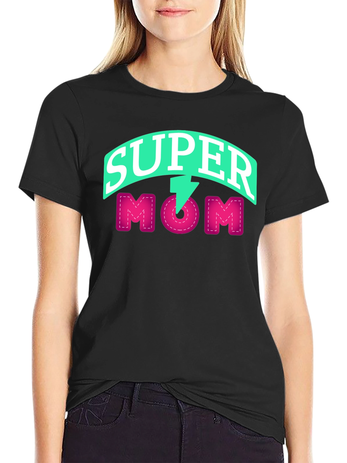 Super Mom Graphic T-Shirt