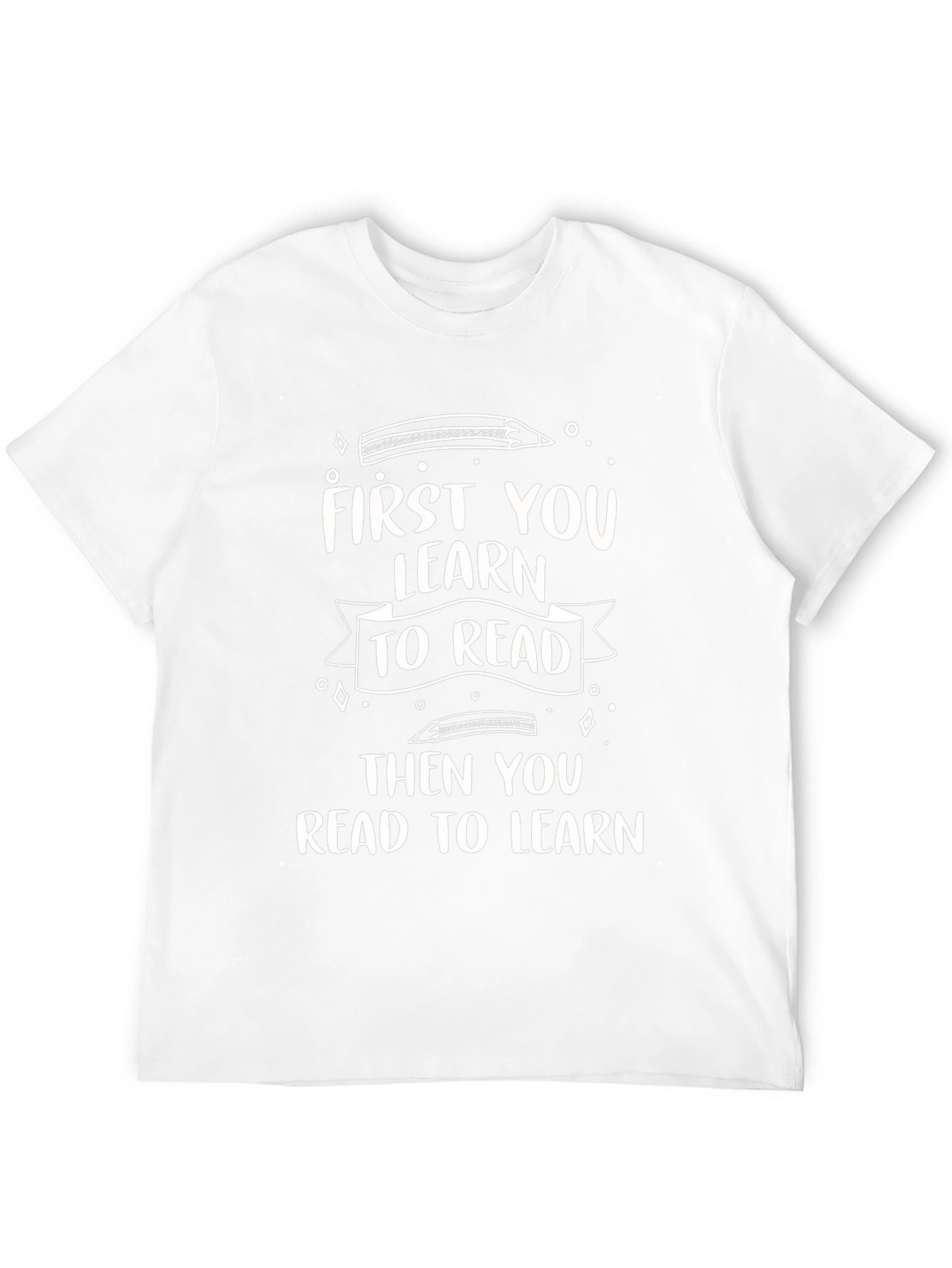 Learn to Read Black Tee