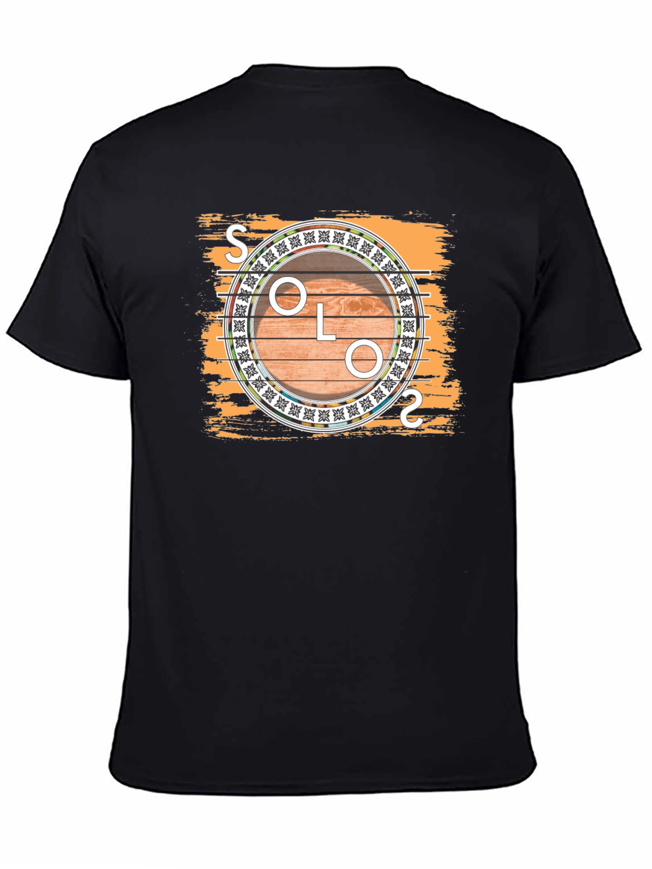 Solo Guitar Graphic Tee - Musician T-Shirt