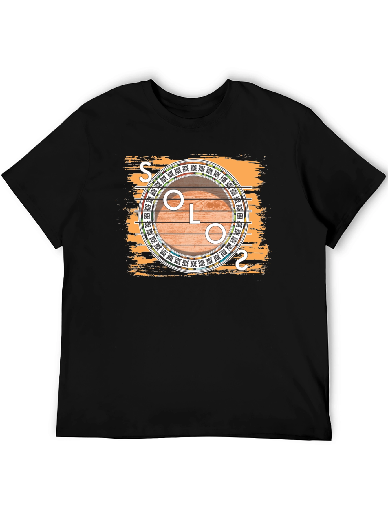 Solo Guitar Graphic Tee - Musician T-Shirt