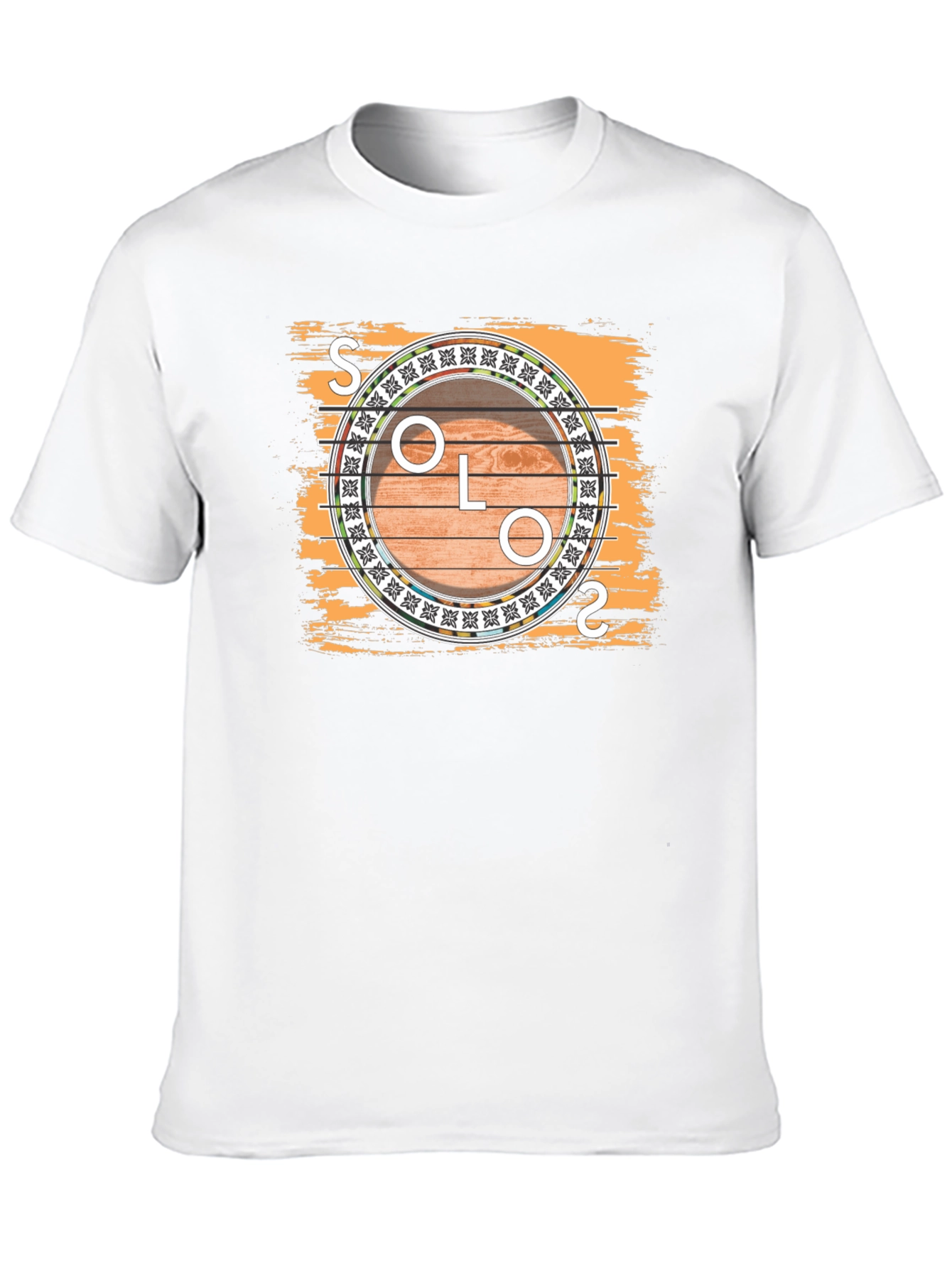 Solo Guitar Graphic Tee - Musician T-Shirt