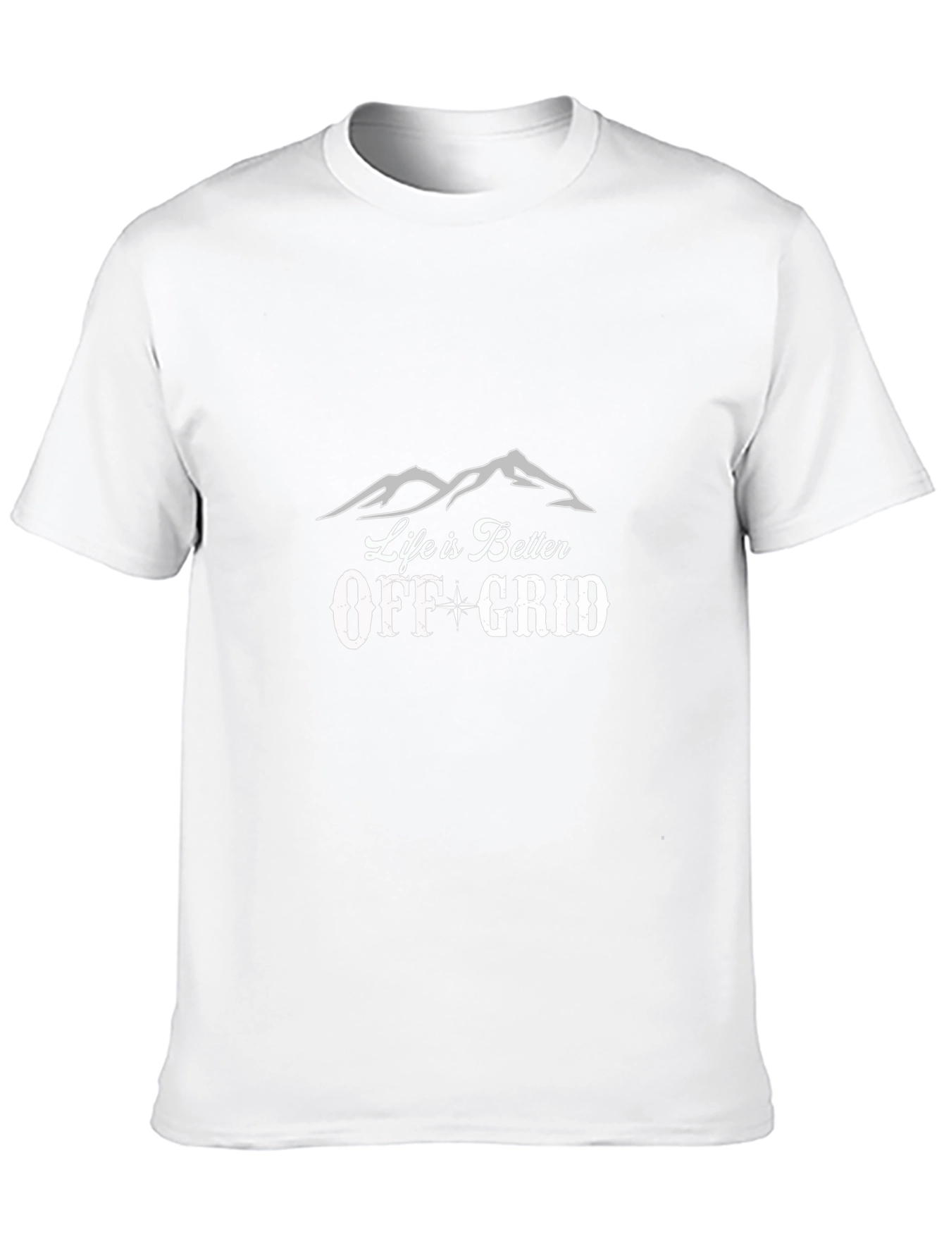 Life is Better Off-Grid Black T-Shirt