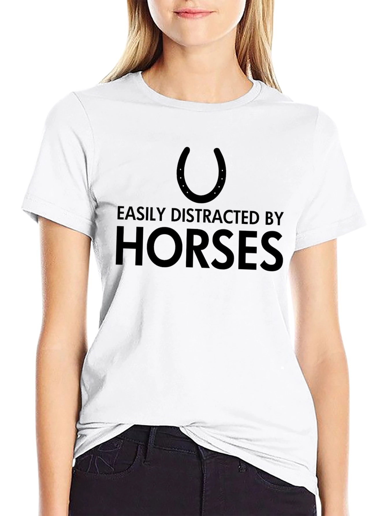 Easily Distracted by Horses T-Shirt