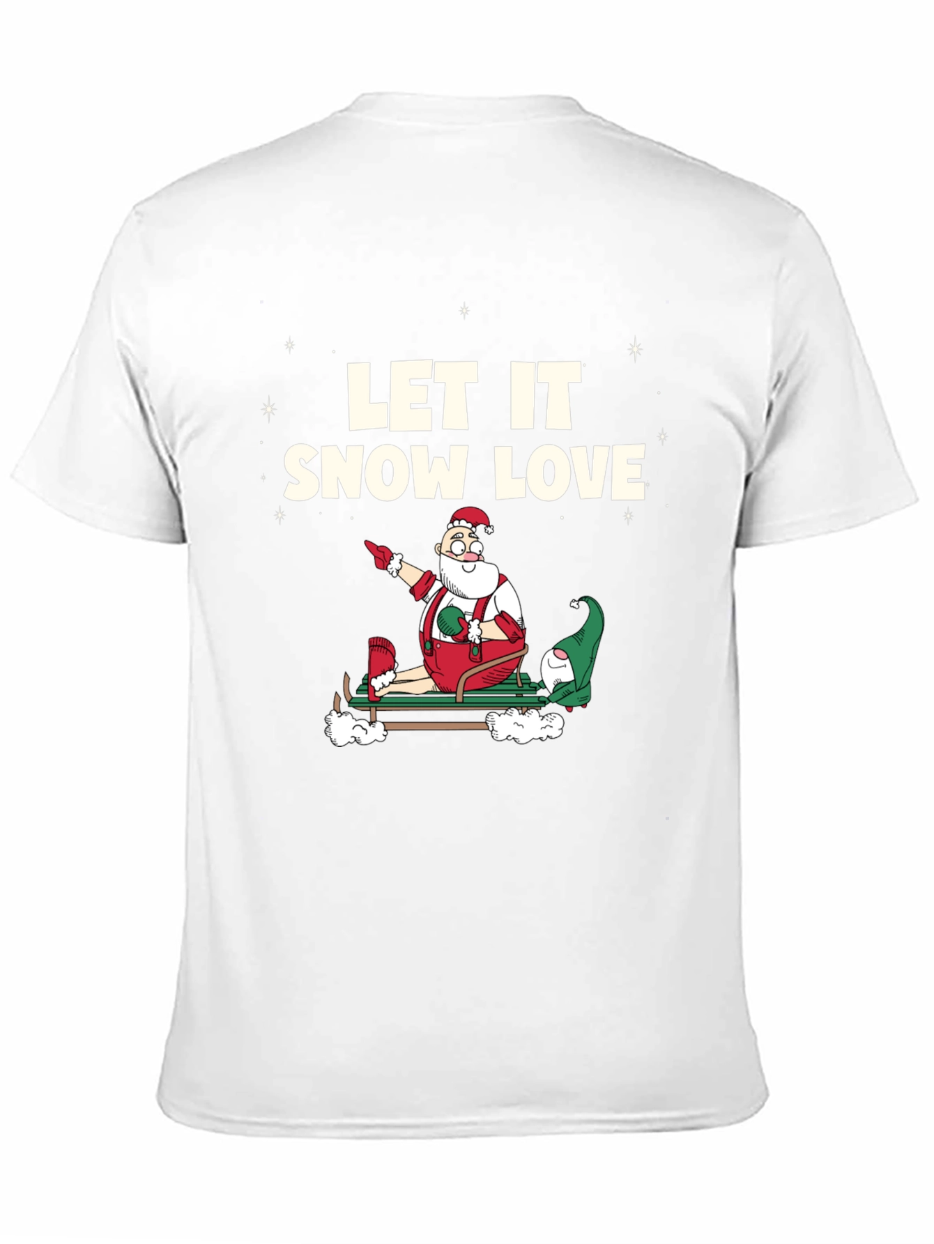 Let It Snow Love Santa T-Shirt