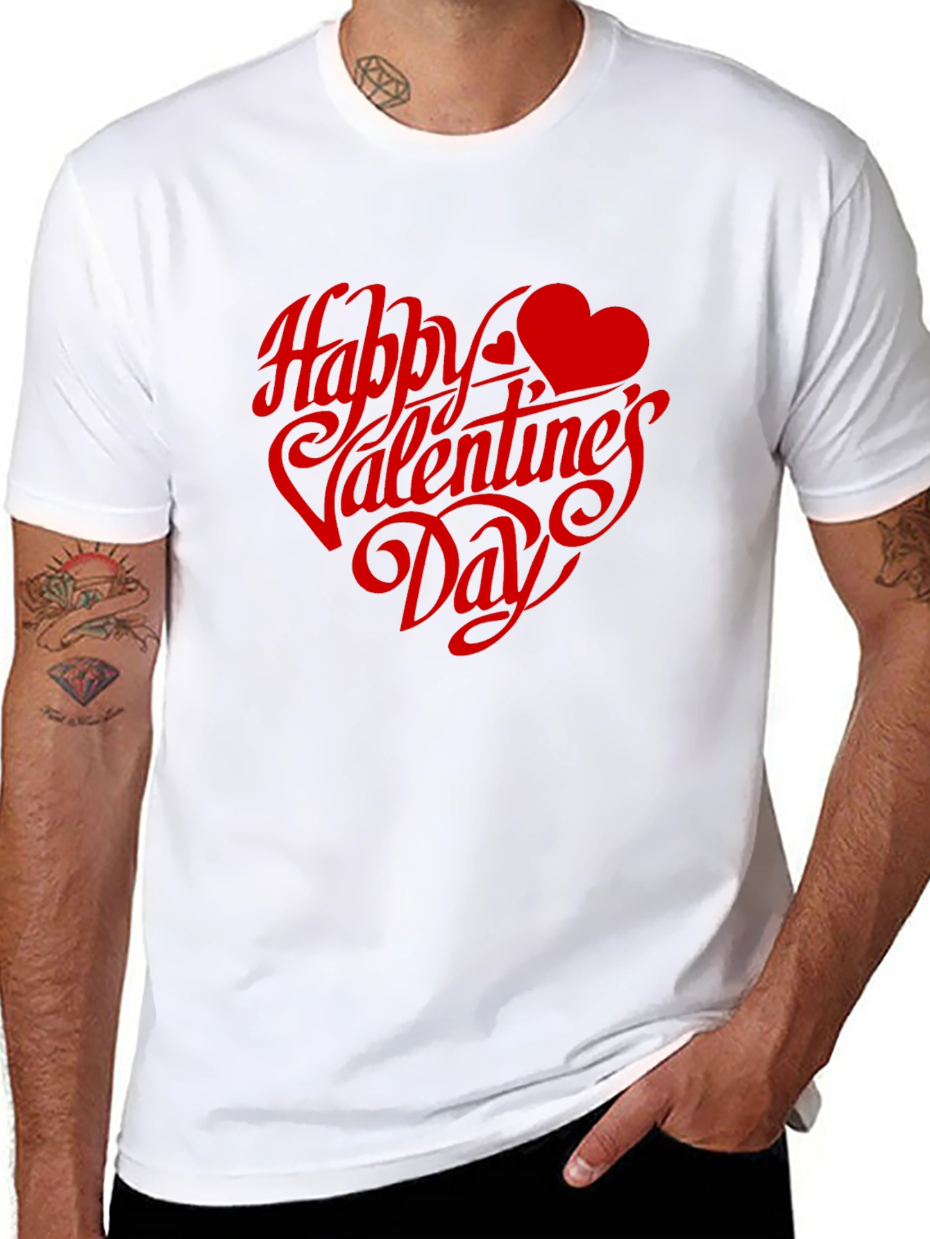Happy Valentines Day Heart T-Shirt