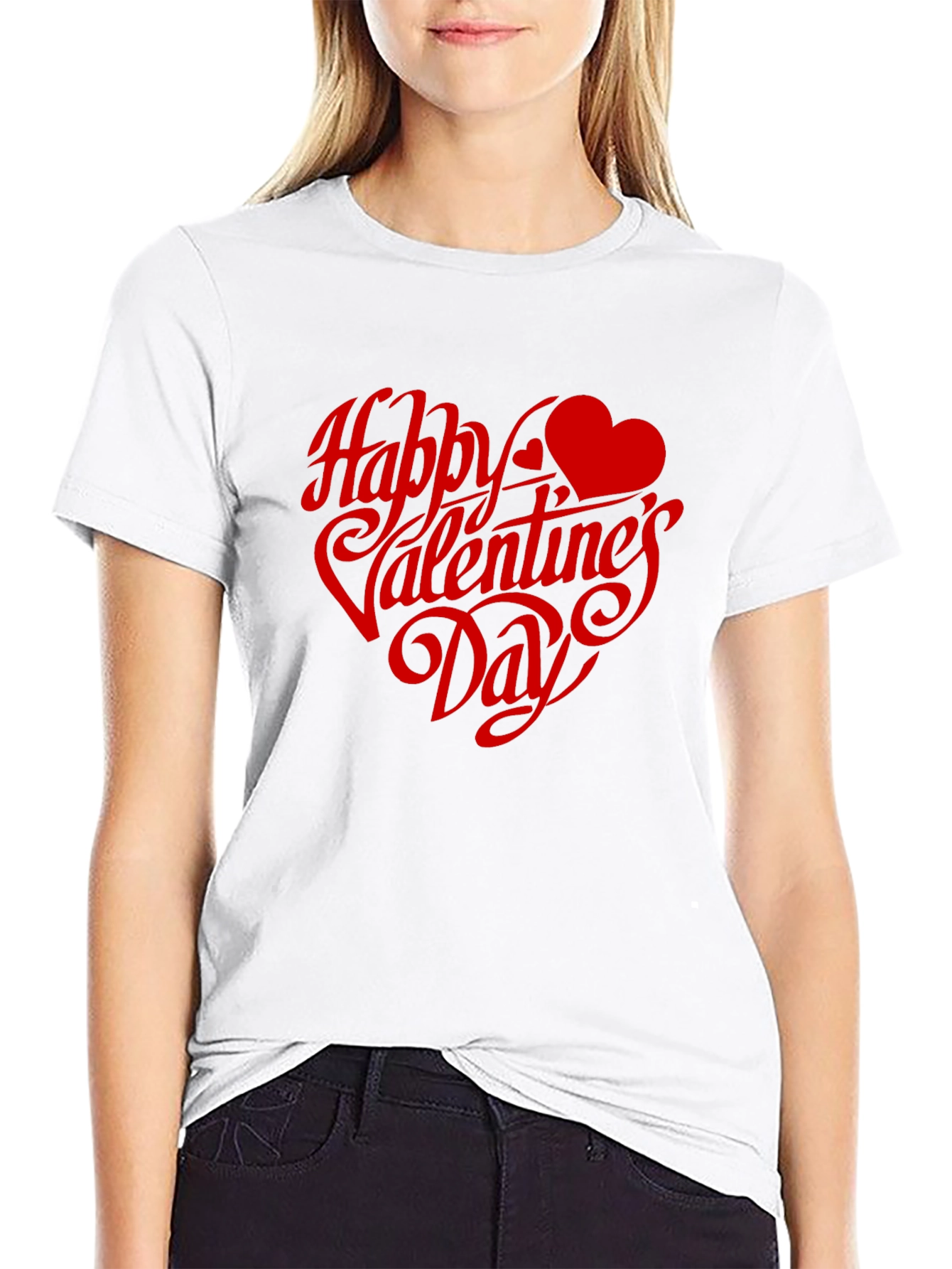 Happy Valentines Day Heart T-Shirt