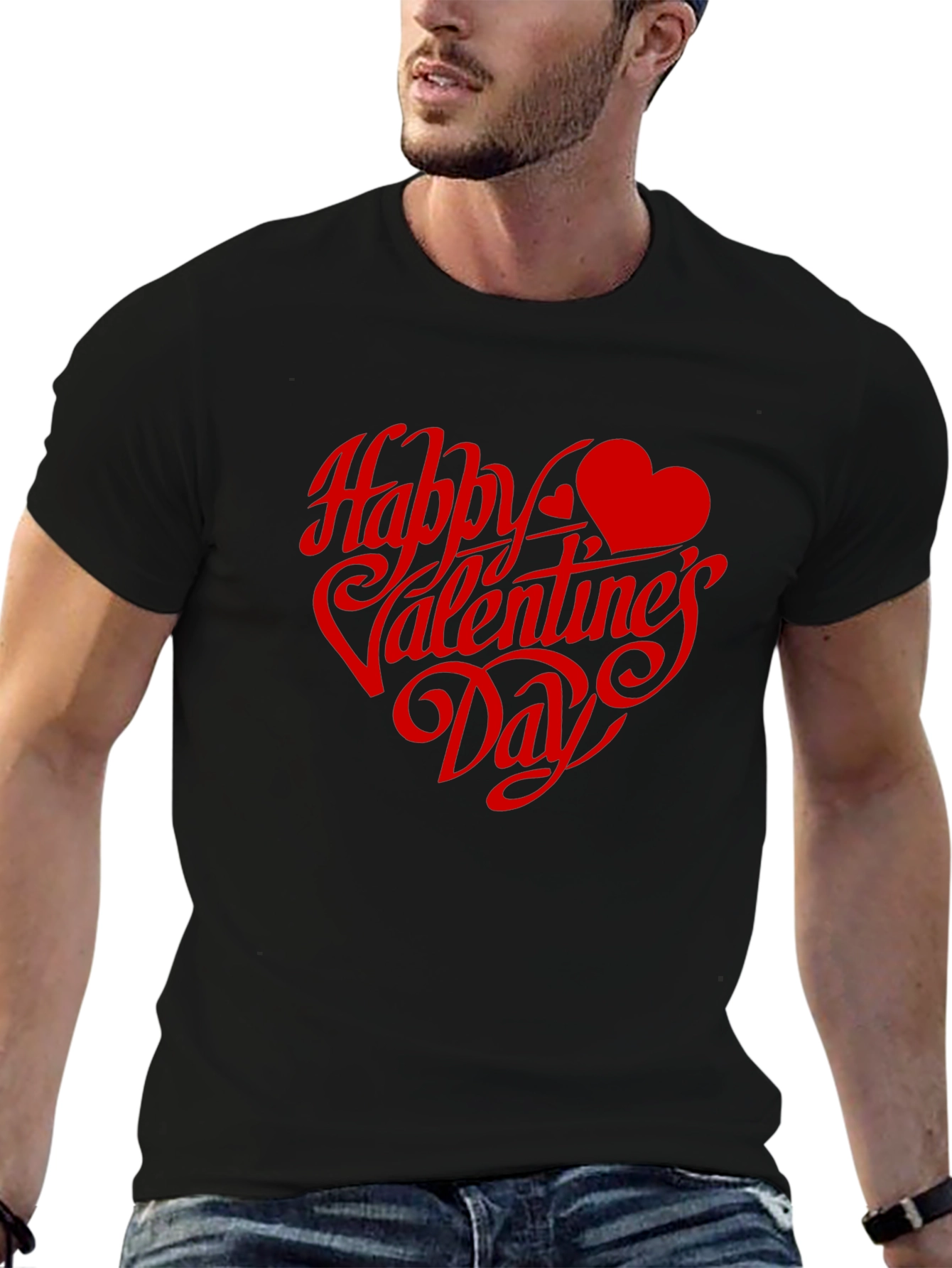 Happy Valentines Day Heart T-Shirt
