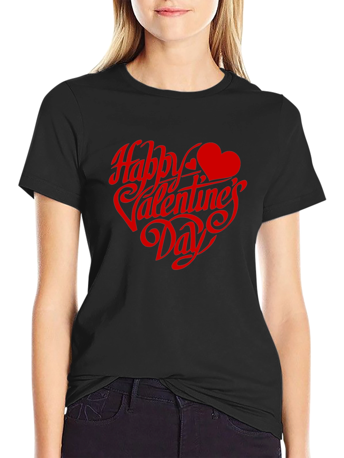Happy Valentines Day Heart T-Shirt