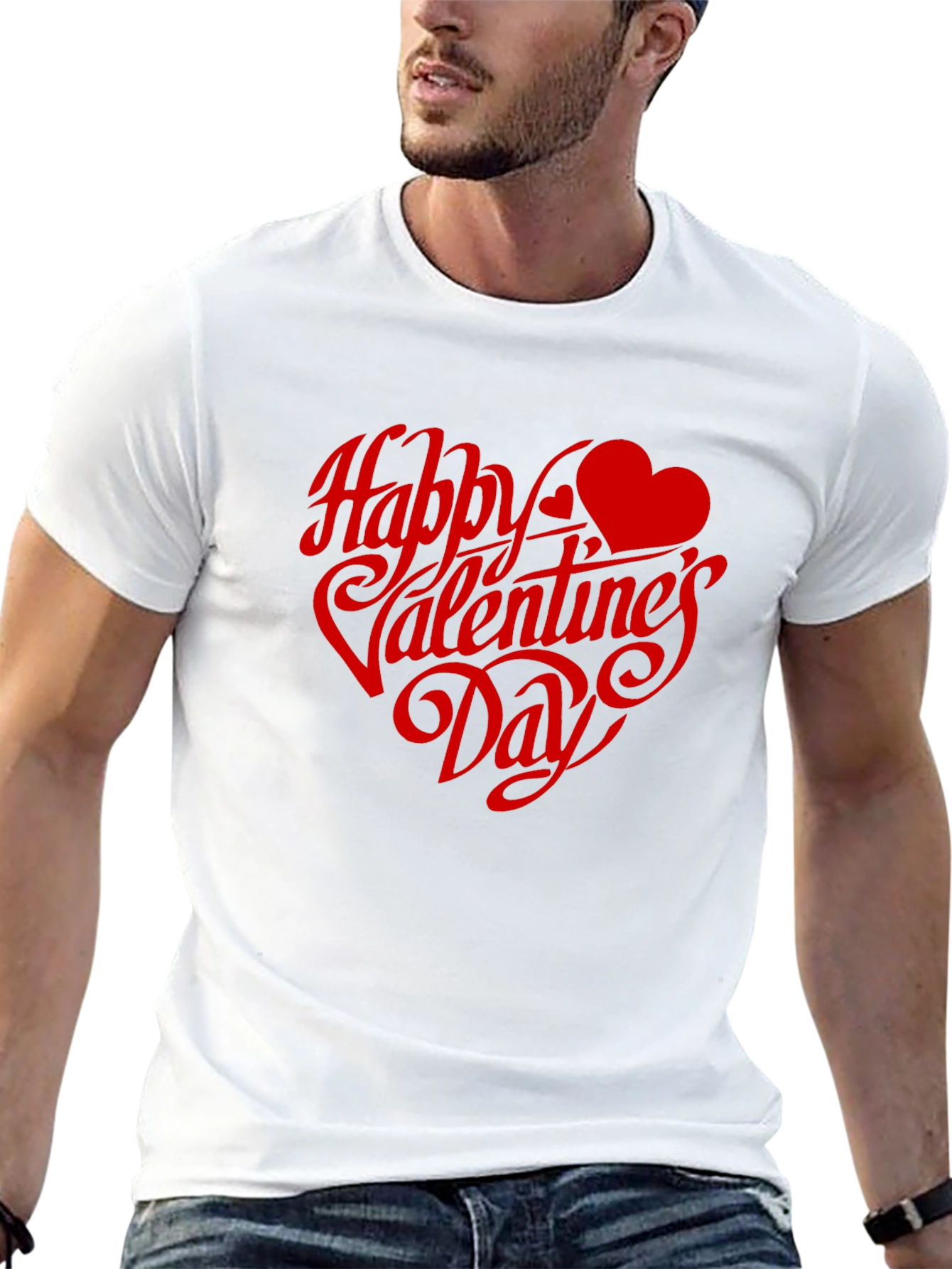 Happy Valentines Day Heart T-Shirt