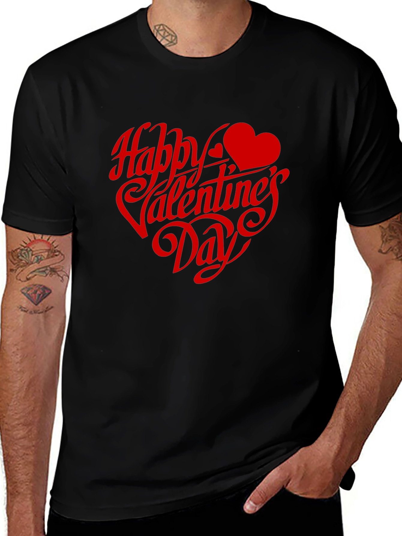 Happy Valentines Day Heart T-Shirt
