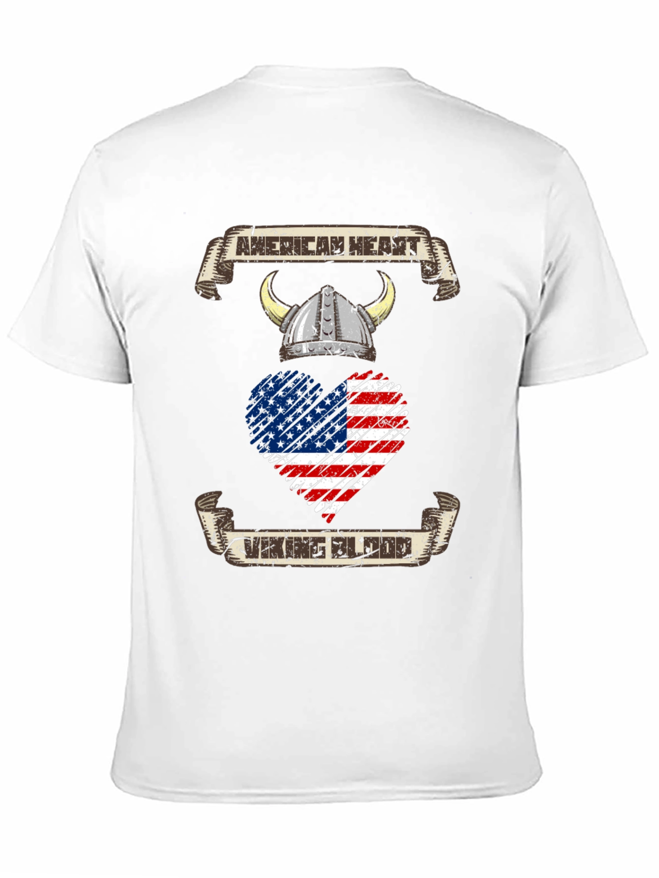 American Heart Viking Blood T-Shirt
