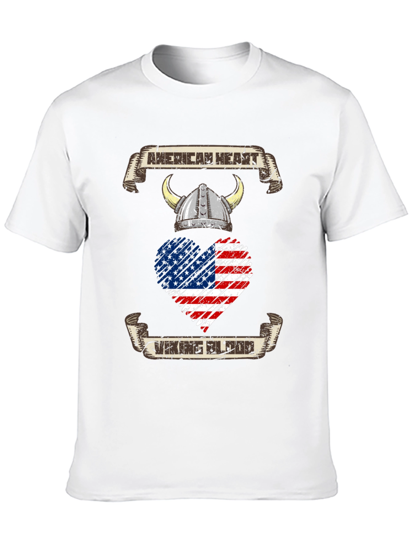 American Heart Viking Blood T-Shirt